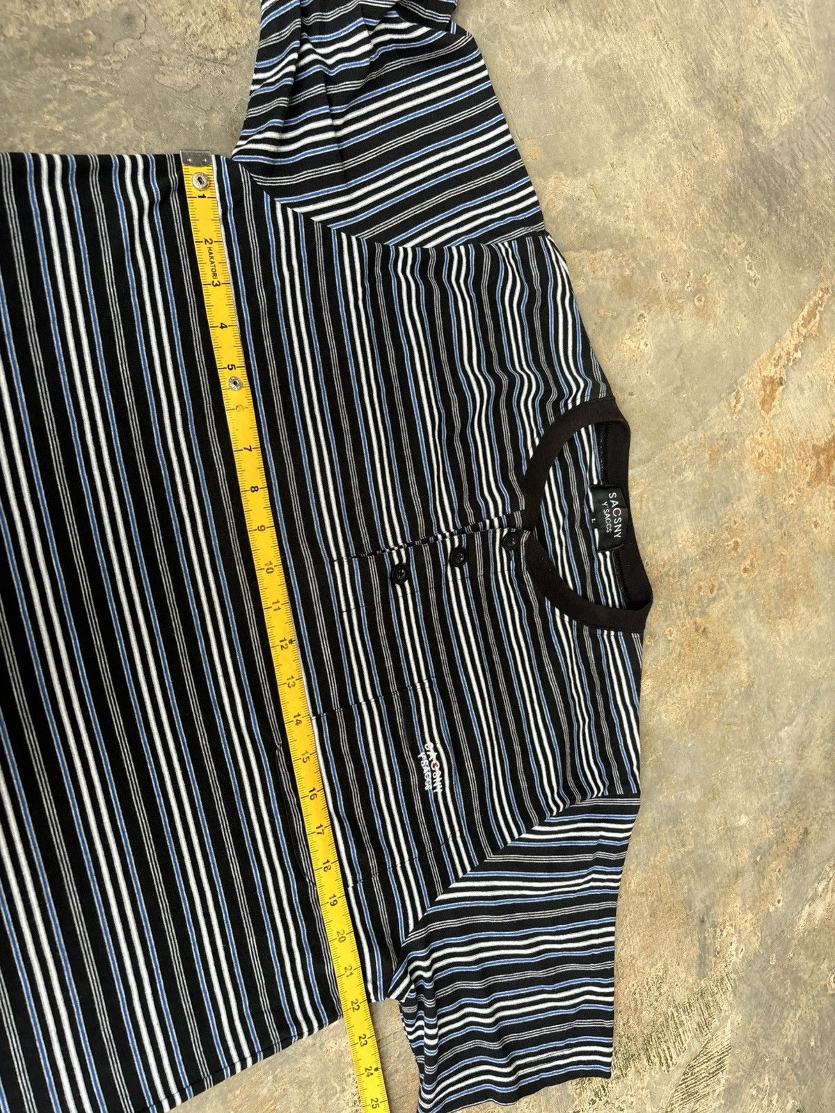 Yohji Yamamoto Y'Saccs Pocket Yohjiyamamoto Shirt Size US L / EU 52-54 / 3 - 8 Thumbnail