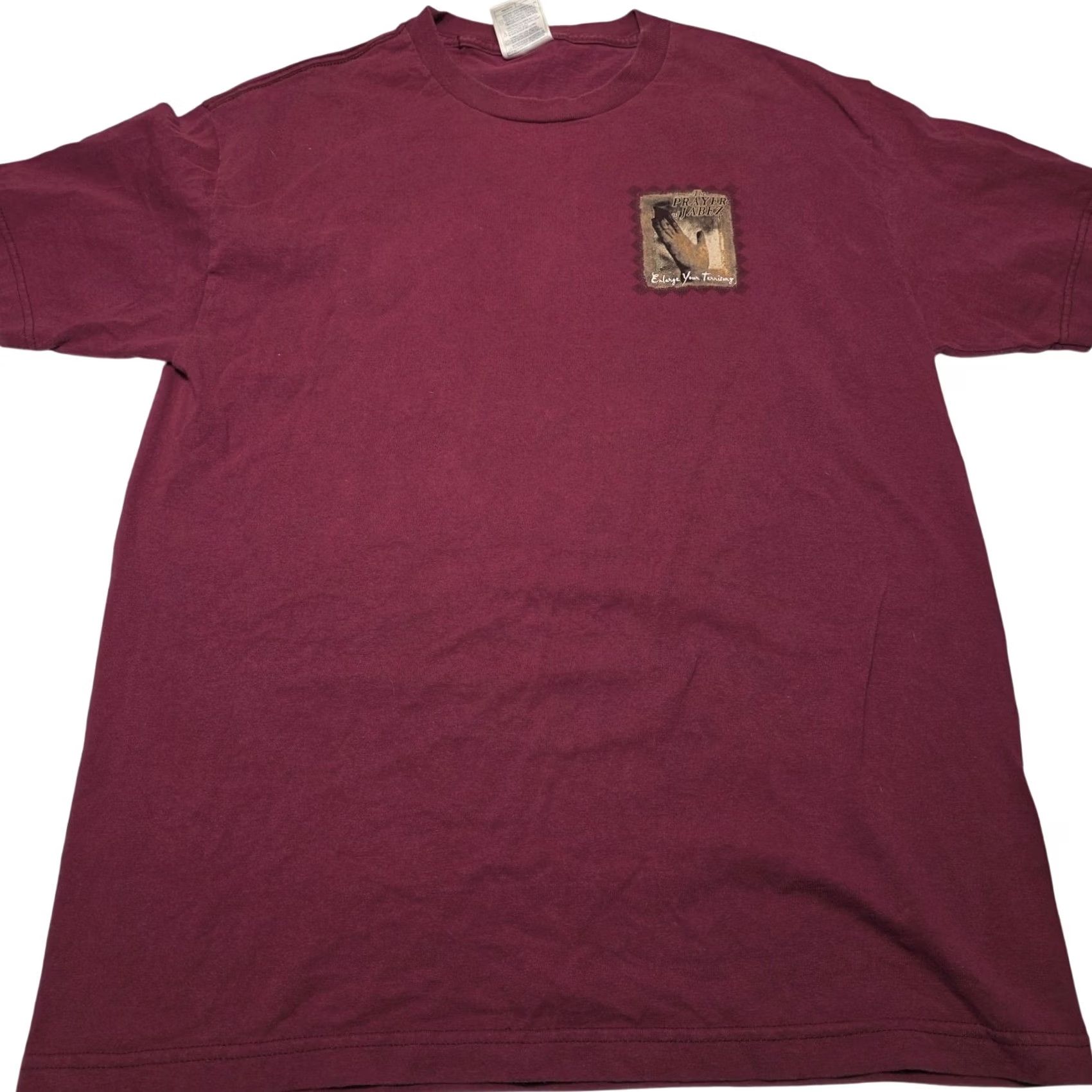 AAA VINTAGE The Prayer of Jabez T-Shirt L Maroon Graphic Print 90s 2000s Mens Mens Size US L / EU 52-54 / 3 - 4 Thumbnail