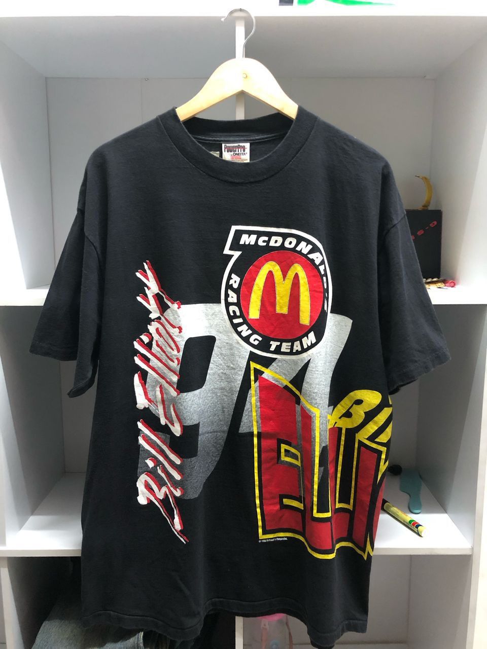 NASCAR × Vintage Vintage Single Stick Nascar X Mac donald 90s Size US XL / EU 56 / 4 - 1 Thumbnail
