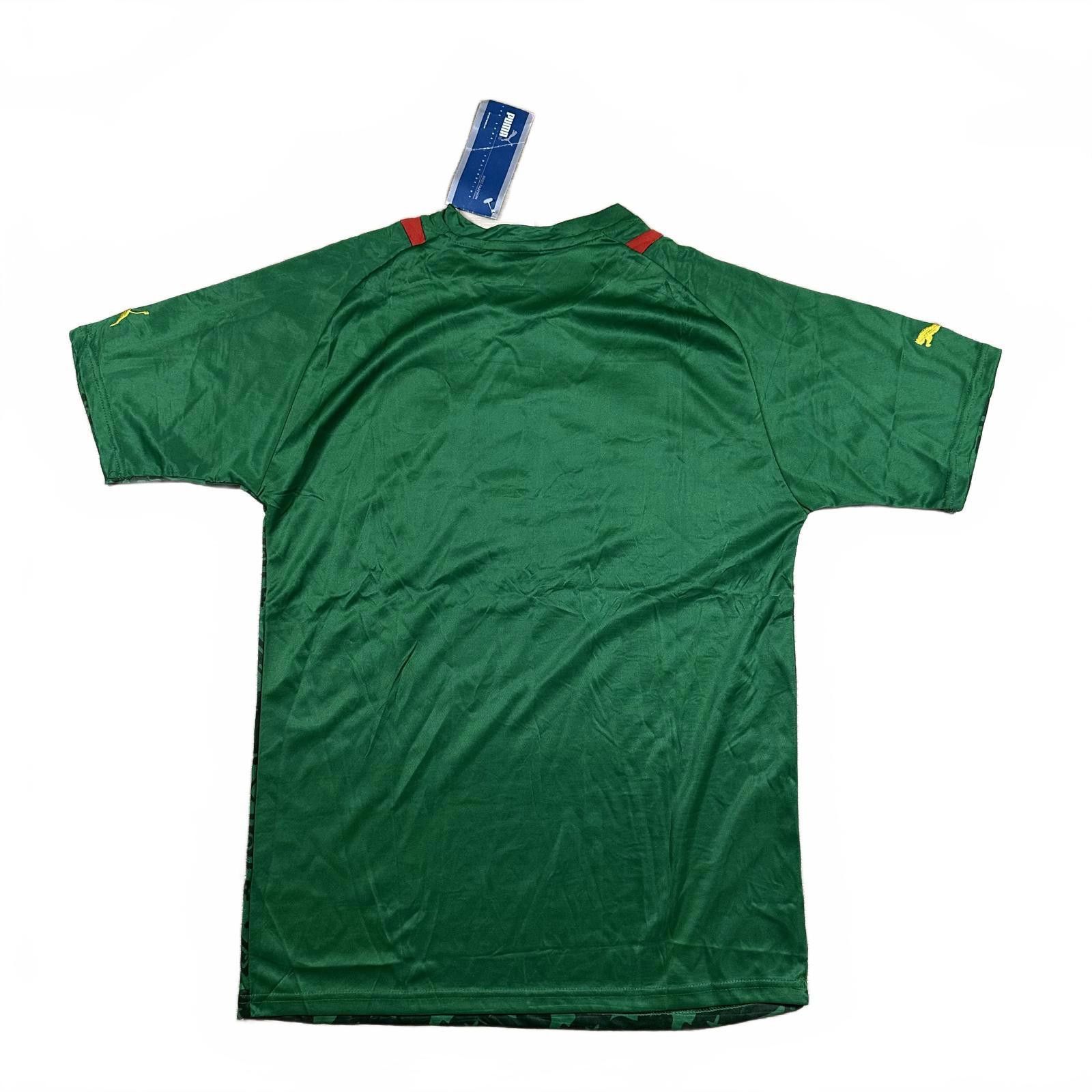 Puma NWT Puma Futbol Jersey 3XL Green Cameroon Soccer Size ONE SIZE - 2 Thumbnail