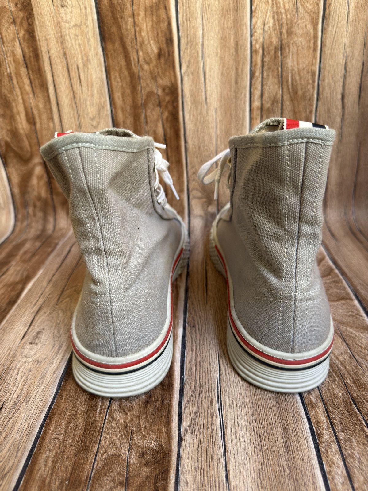 Thom Browne Sky blue collegiate sneaker Size US 10 / EU 43 - 12 Thumbnail