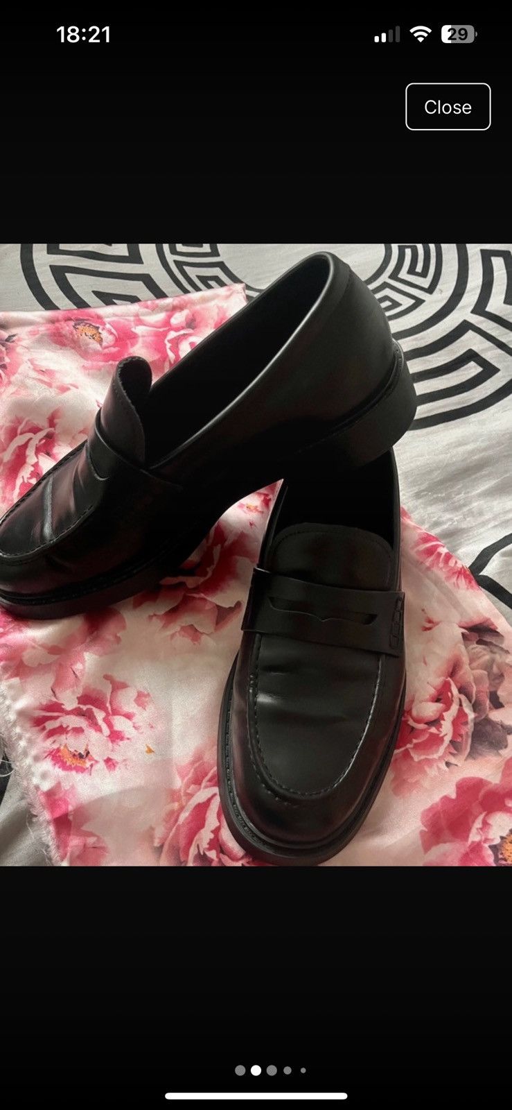 Zara Black loafers Size US 15 / EU 48 - 1 Thumbnail