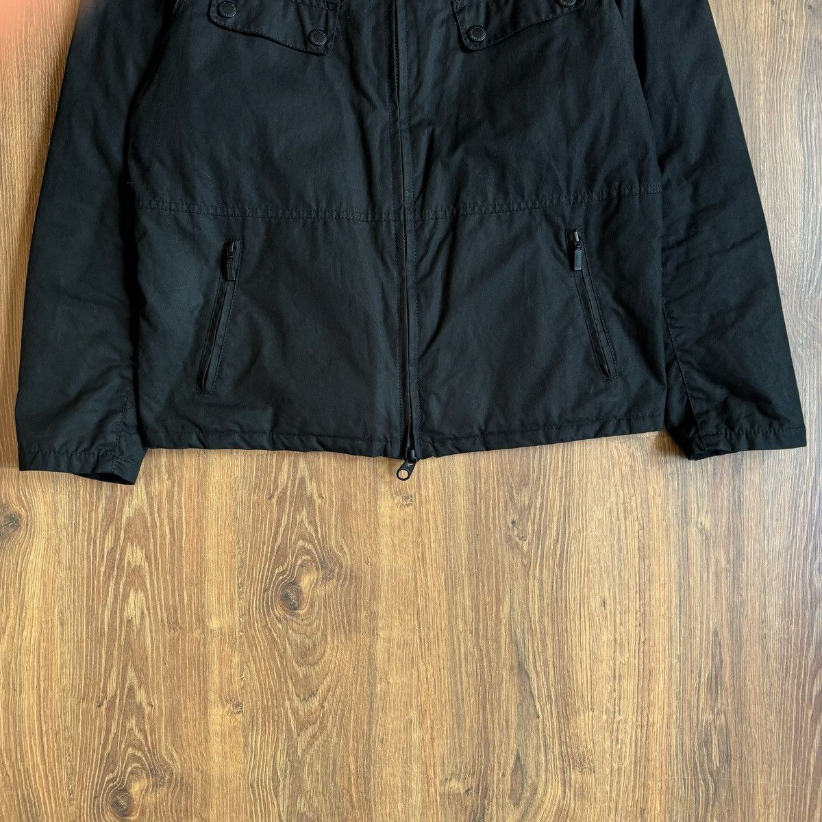Barbour Barbour International Valve Wax Jacket Biker Men’s L Black Size US L / EU 52-54 / 3 - 3 Thumbnail