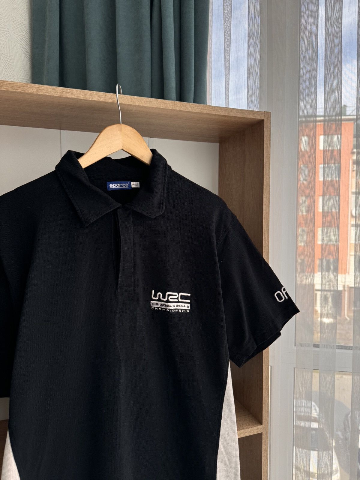 Japanese Brand × Vintage Vintage Sparco by FIA World Rally Championship WRC PoloShirt Size US XL / EU 56 / 4 - 3 Thumbnail