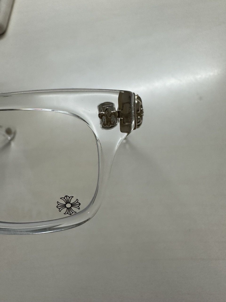 Chrome Hearts Chrome Hearts Gittin Any-A CRYS GP Fleur Glasses Frame Size ONE SIZE - 12 Thumbnail