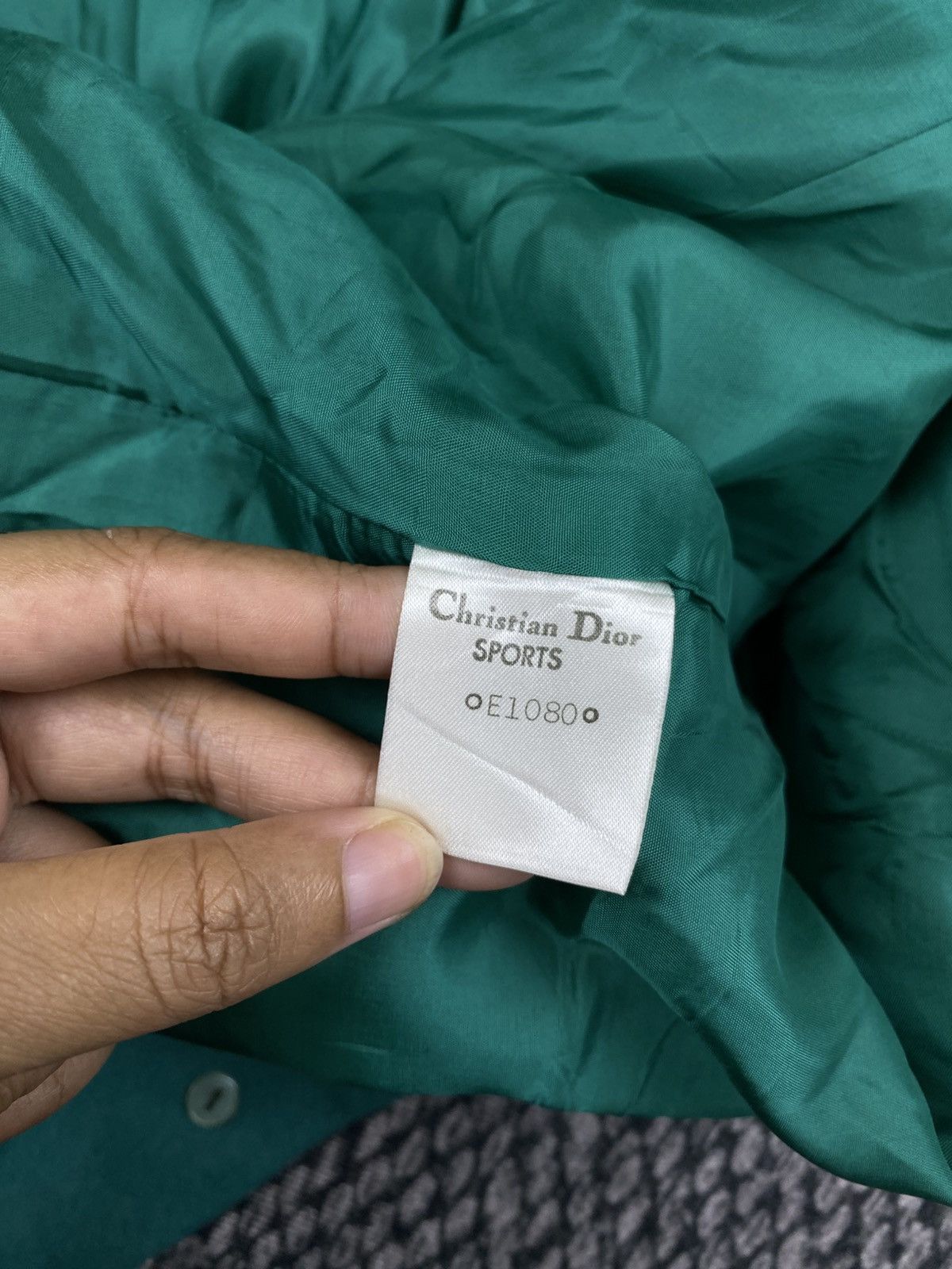 Christian Dior Monsieur Vtg Christian Dior Sports Double Button Green Blazer Size M / US 6-8 / IT 42-44 - 12 Thumbnail