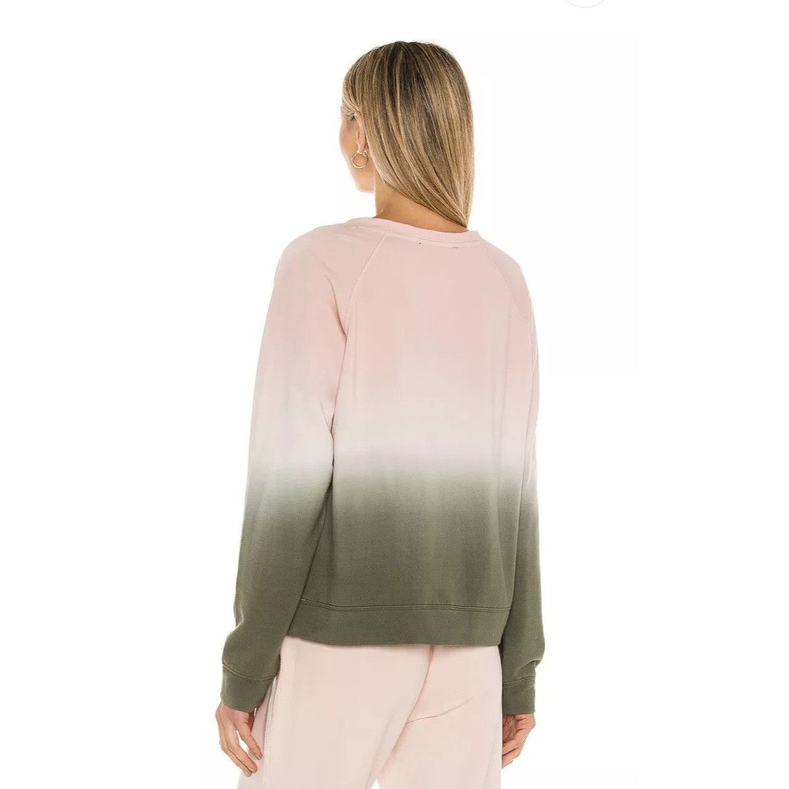 Sanctuary Sanctuary Happy Days Lotus & Organic Green Sweatshirt Size M / US 6-8 / IT 42-44 - 9 Thumbnail