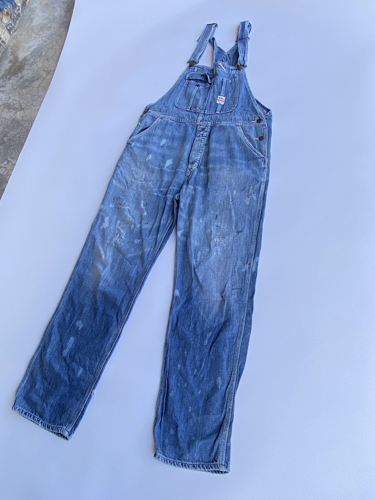 Other Vintage Blue Denim Carpenter Overalls With A Relaxed Size M Size US 27 - 2 Thumbnail