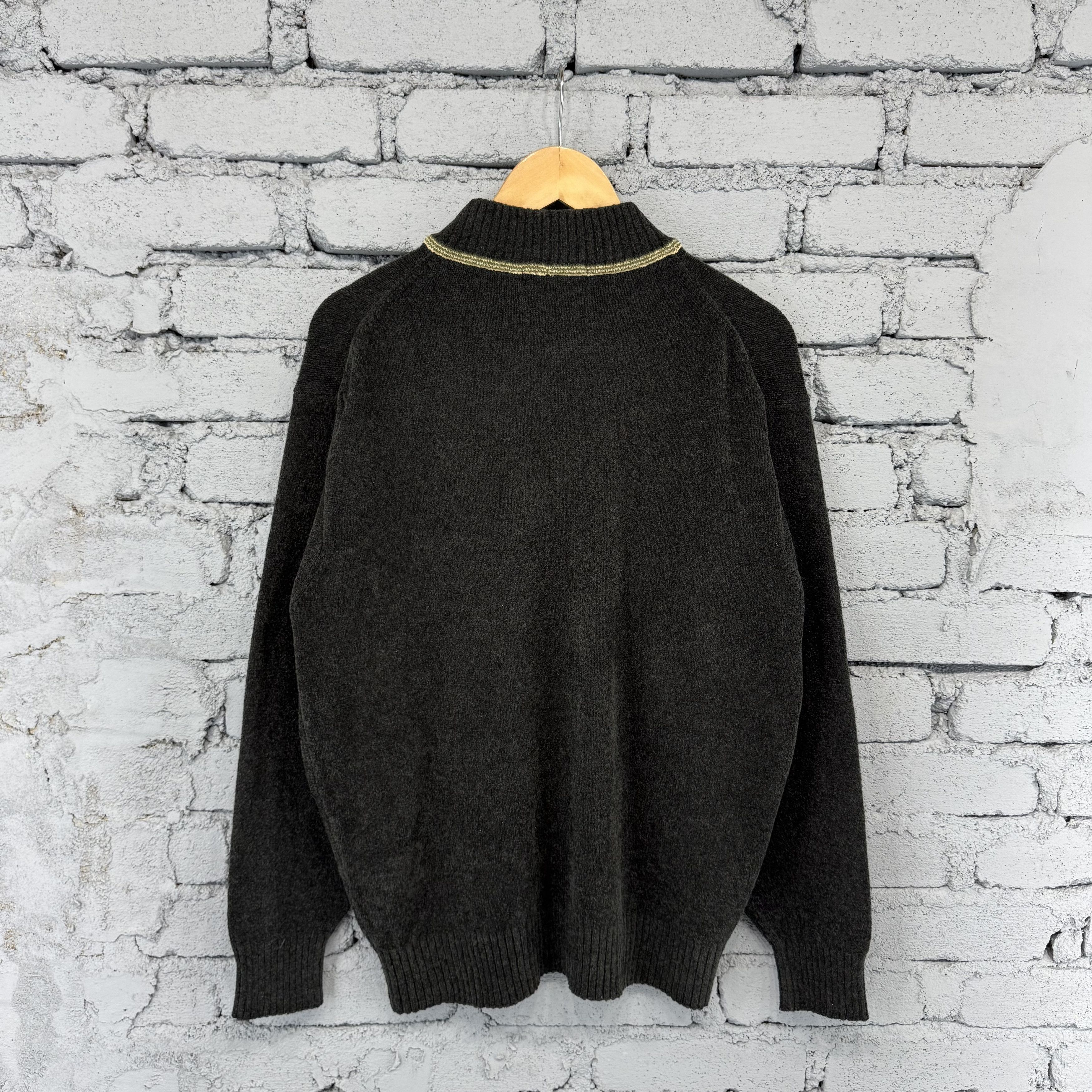 Chaps Ralph Lauren Vintage Chaps Ralph Lauren 1/4 Zipper Sweater Streetwear Size US L / EU 52-54 / 3 - 2 Thumbnail