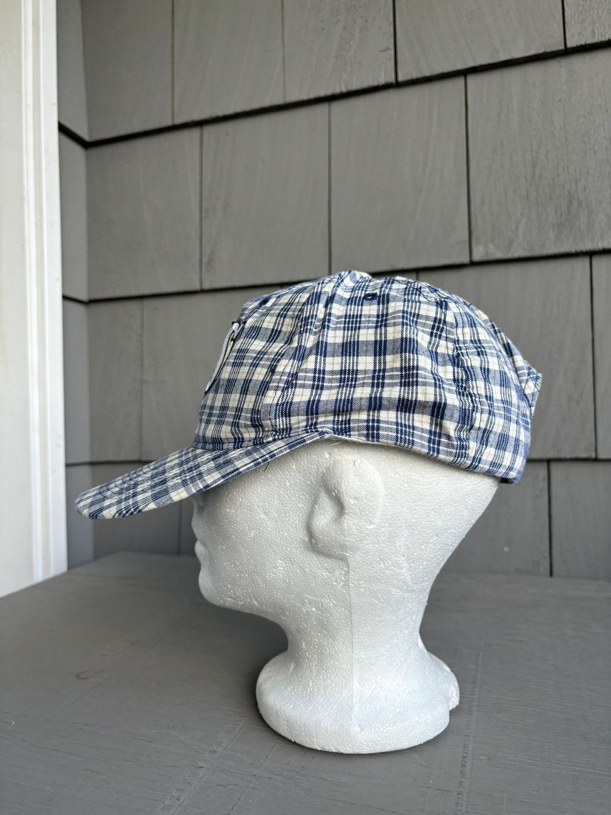 Levi's 1990s Levi's Cap 90s Vintage Plaid Baseball Hat Snapback Size ONE SIZE - 5 Thumbnail