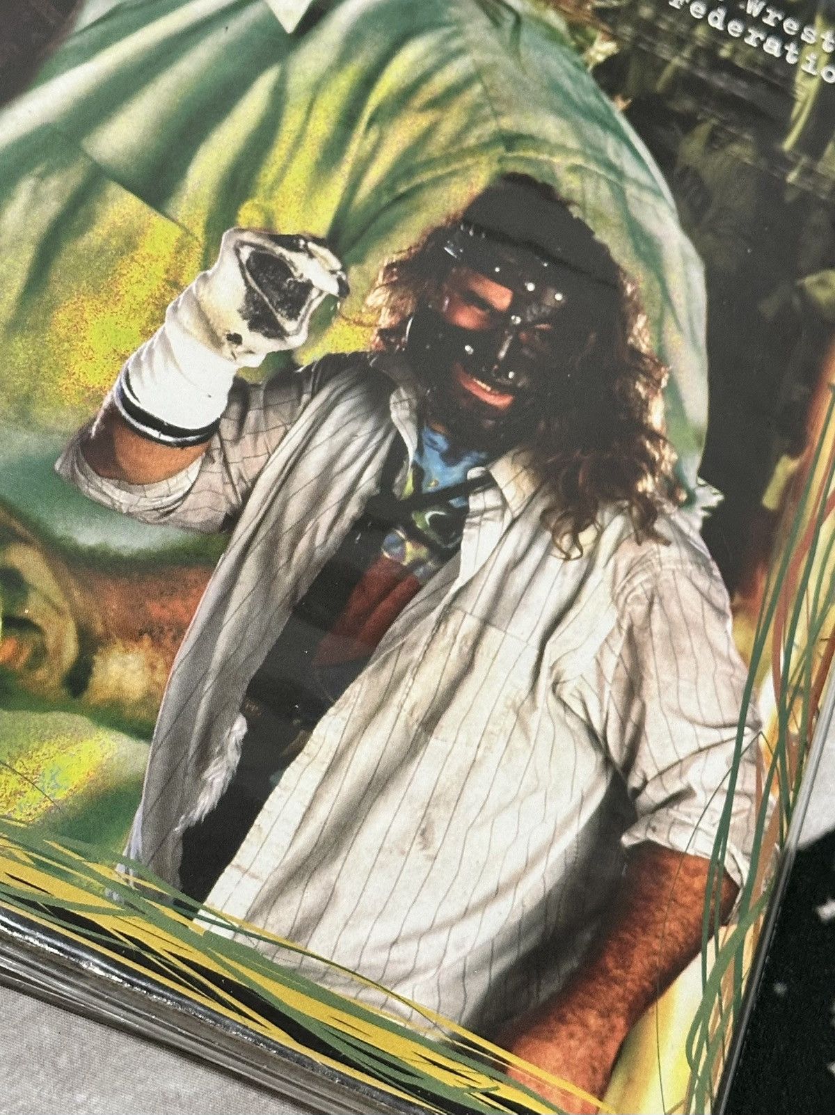 WWF WWF Mankind Wrestler Hardcover Binder Size ONE SIZE - 4 Thumbnail