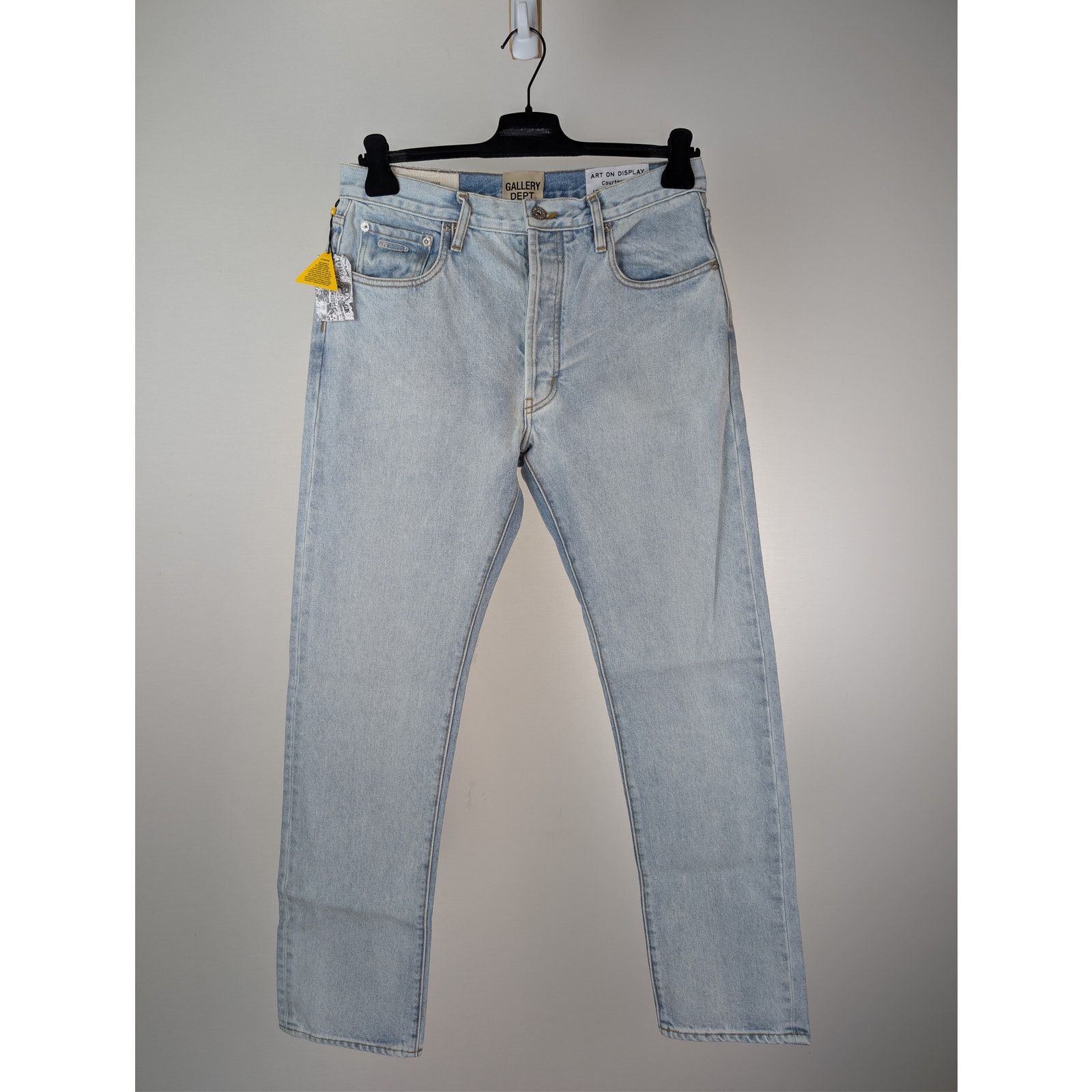 Gallery Dept. o1rshd1 Size: 32 x 32 / Pascal 5001 Straight-Leg Denim Jeans Size US 32 / EU 48 - 1 Thumbnail