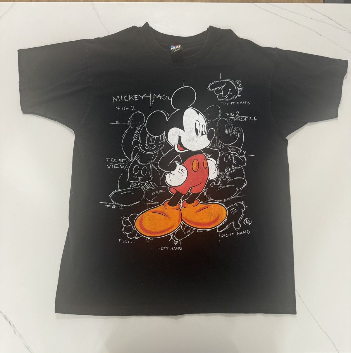 Mickey Unlimited Vintage 90s Mickey Mouse Single Stitch Tee 🐭🔥 Size US L / EU 52-54 / 3 - 1 Thumbnail
