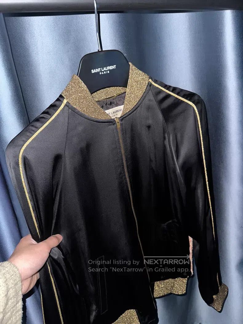Saint Laurent Paris Saint Laurent Paris Jacket i Size XXS / US 00 / IT 34 - 2 Thumbnail