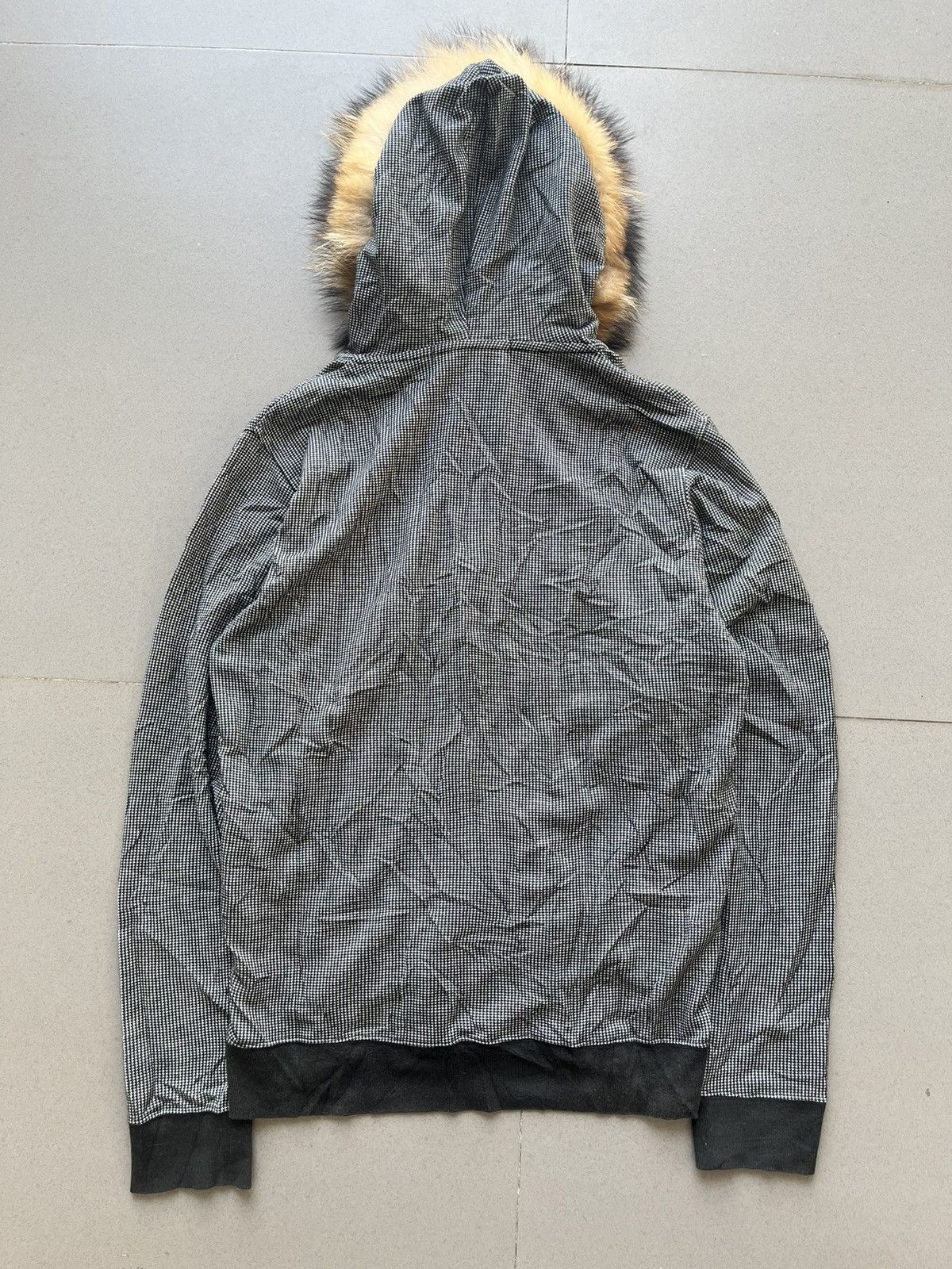 Le Grande Bleu (L.G.B.) Japanese~Mossino Fur Gothic ZipHoodie Ifsixwasnine Lgb Style Size US L / EU 52-54 / 3 - 5 Thumbnail
