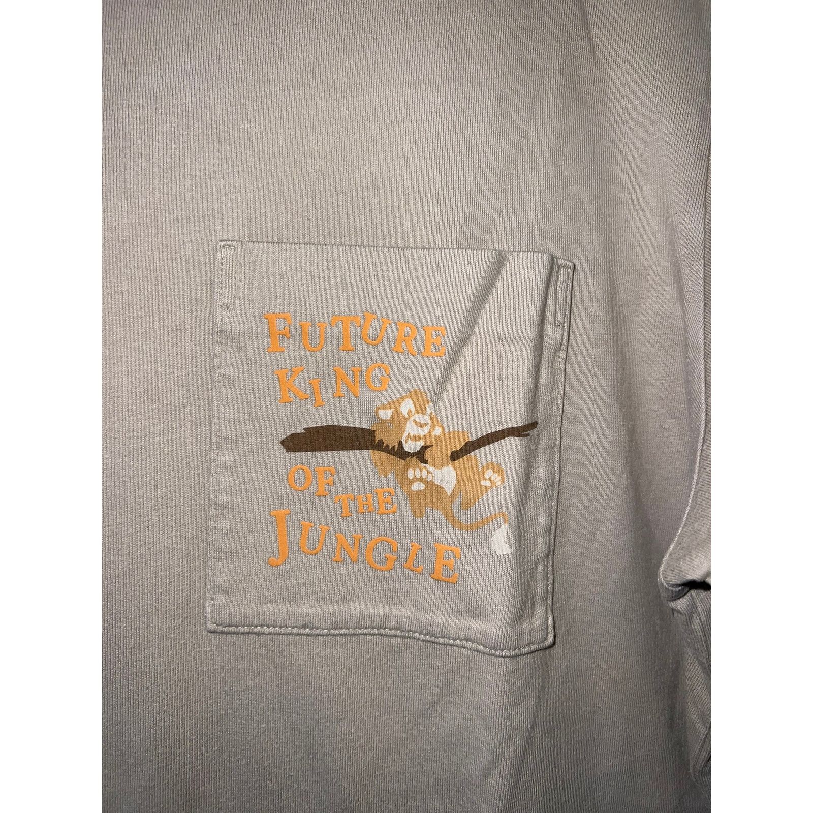 Disney Disney Uniqlo Lion King Shirt Future King Jungle Brown Tee L Size US L / EU 52-54 / 3 - 3 Thumbnail