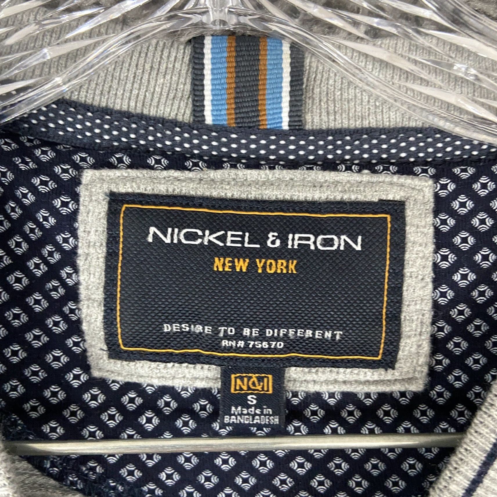 Vintage VINTAGE Nickel & Iron T-Shirt Long Sleeve Shirt Men’s Small Gray Nickel & Iron Gray Long Sleeve Shirt Men’s S Size US S / EU 44-46 / 1 - 6 Thumbnail