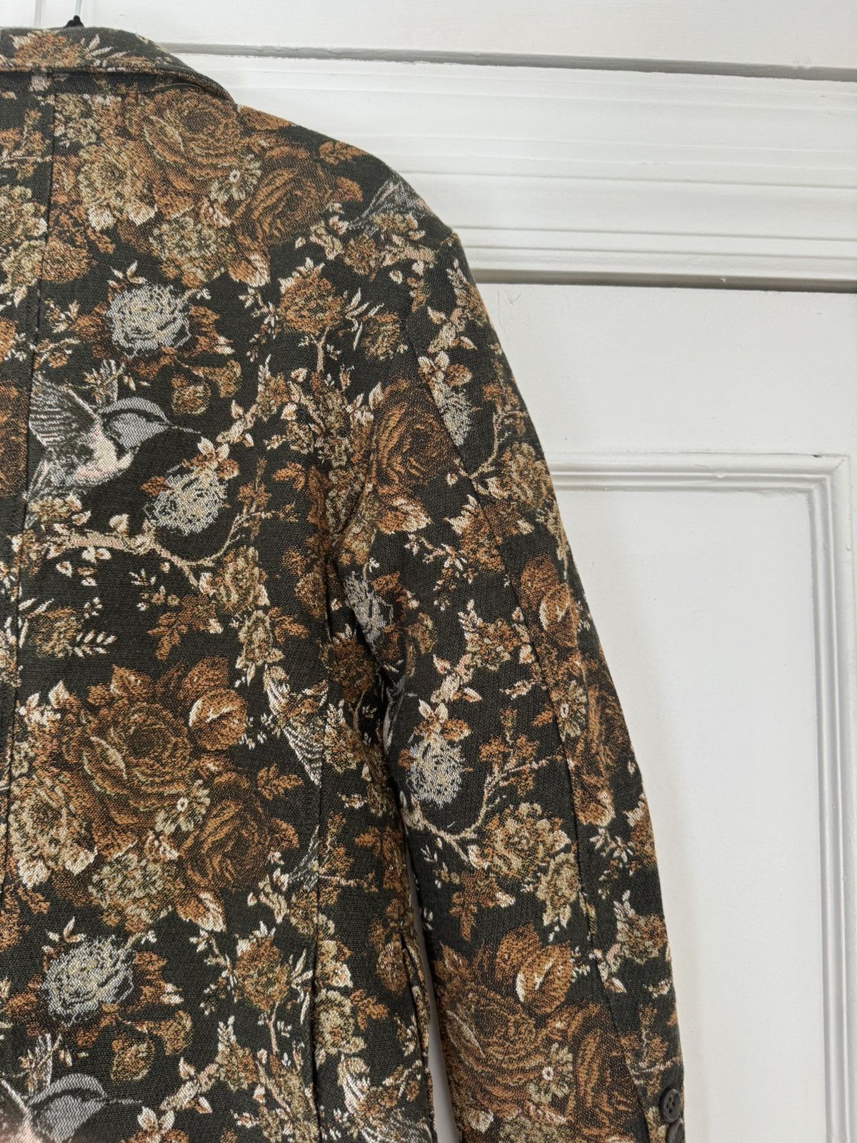 Engineered Garments Engineered Garments Baker Hummingbird Jacquard Jacket XS Size 36S - 15 Thumbnail