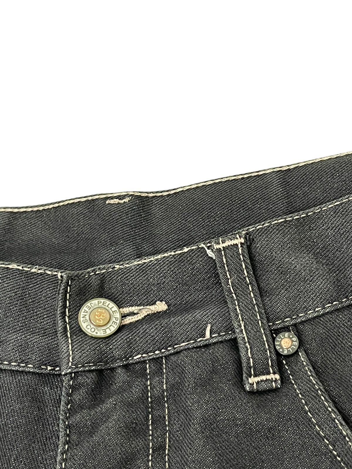 Pelle Pelle Baggy Wide Jeans Vtg Pelle Pelle Marc Buchanan 7🟦5 Size US 32 / EU 48 - 19 Thumbnail