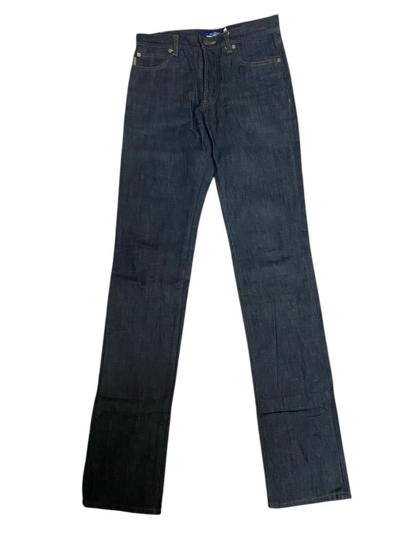 Burberry × Designer × Vintage BURBERRY BLUE INDIGO DENIM Size US 30 / EU 46 - 1 Thumbnail