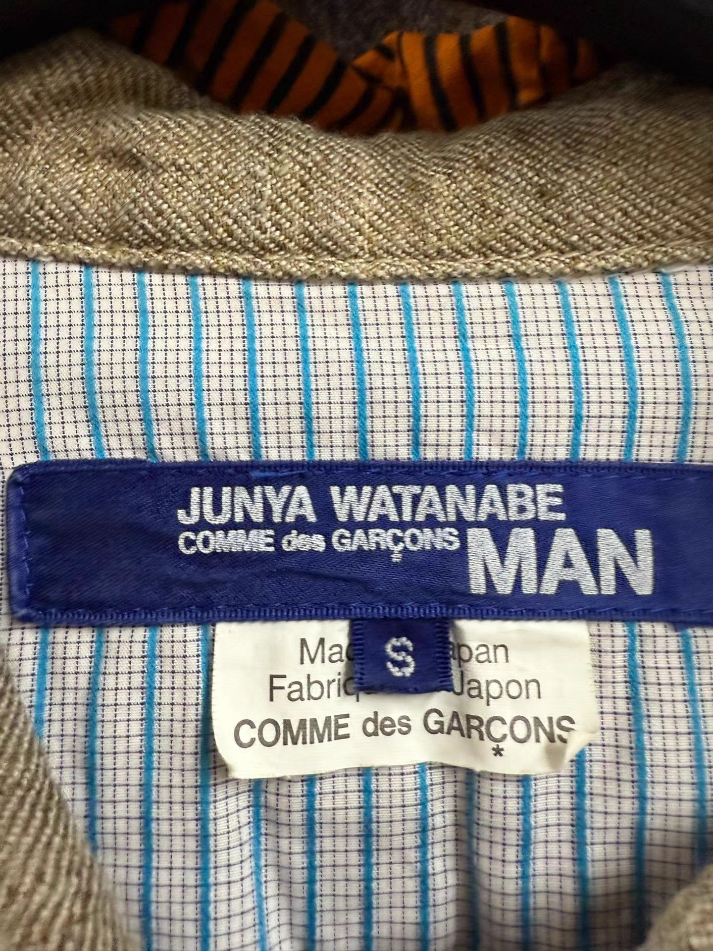 Junya Watanabe Junya Watanabe Patchwork Linen Jacket K20 Size US S / EU 44-46 / 1 - 6 Thumbnail