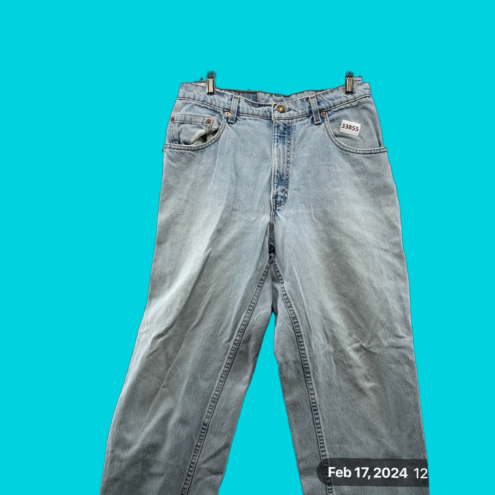 Levi's VINTAGE Levi's 560 Jeans Mens 32x30 Blue Denim USA Tapered Relaxed Fit 560 Style Accessories Size US 32 / EU 48 - 1 Thumbnail