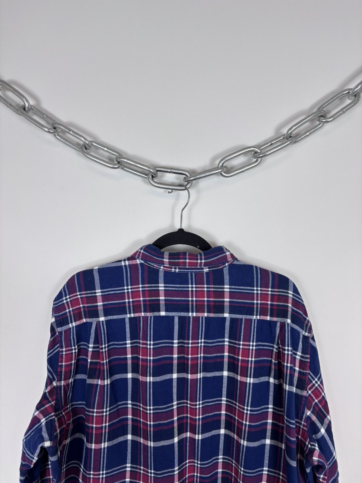 Uniqlo Uniqlo Men’s Plaid Check Pocket Button Up Flannel Shirt Size US XL / EU 56 / 4 - 19 Thumbnail