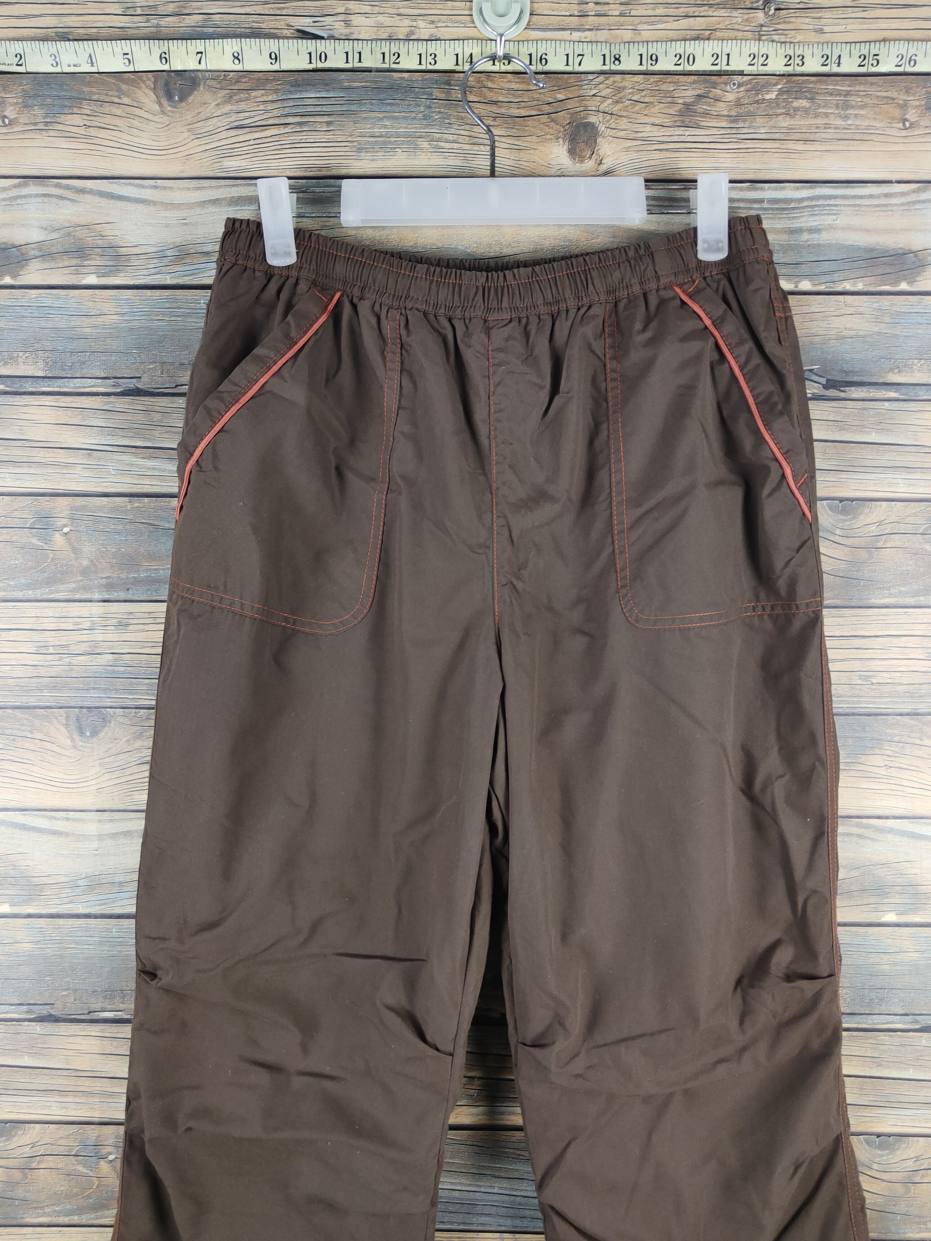 Japanese Brand DL Japanese Brand Brown Multipocket Sweatpants #2411 Size US 30 / EU 46 - 2 Thumbnail
