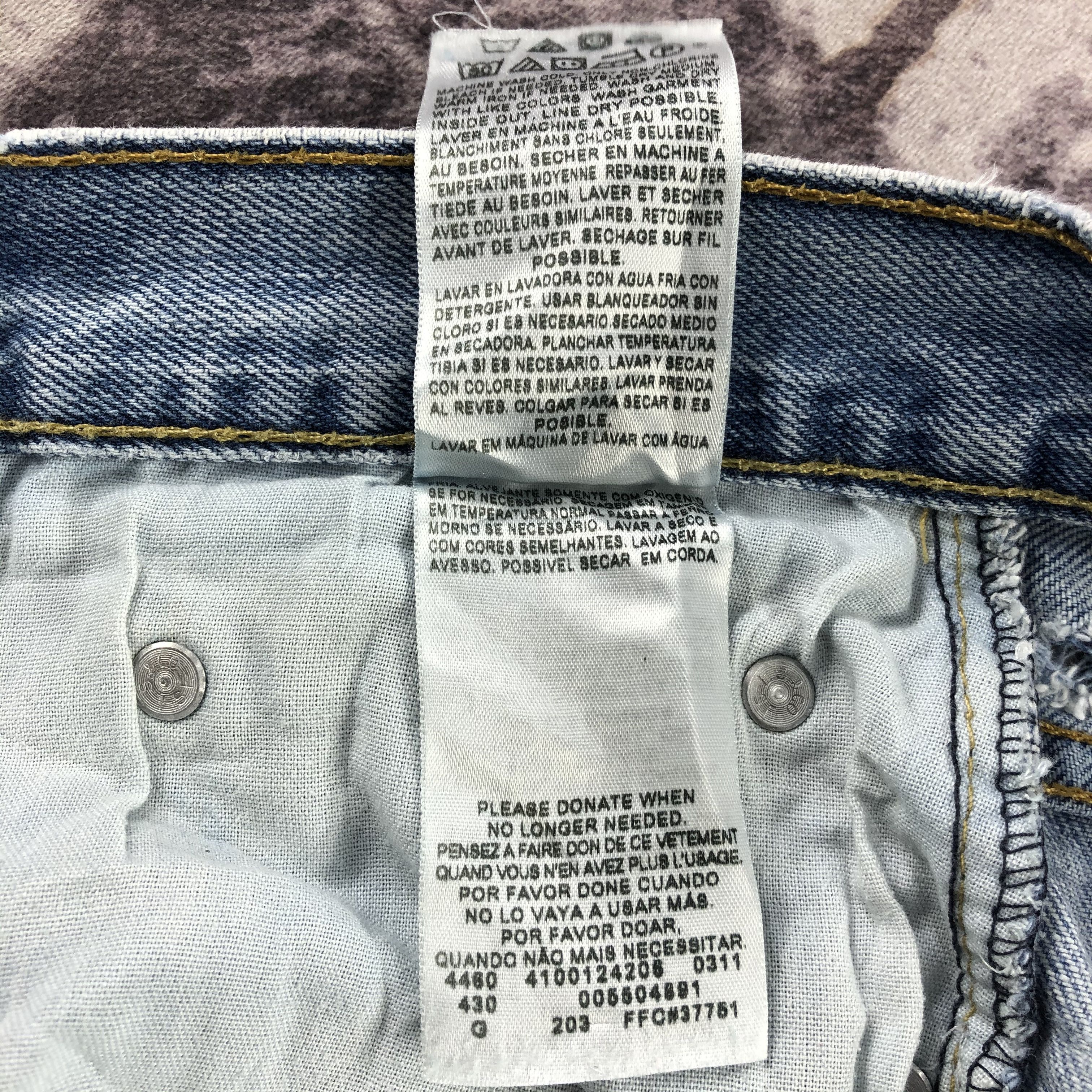 Levi's × Vintage Vintage Blue Wash Levis 550 Jeans-JM3170 Size US 35 - 15 Thumbnail