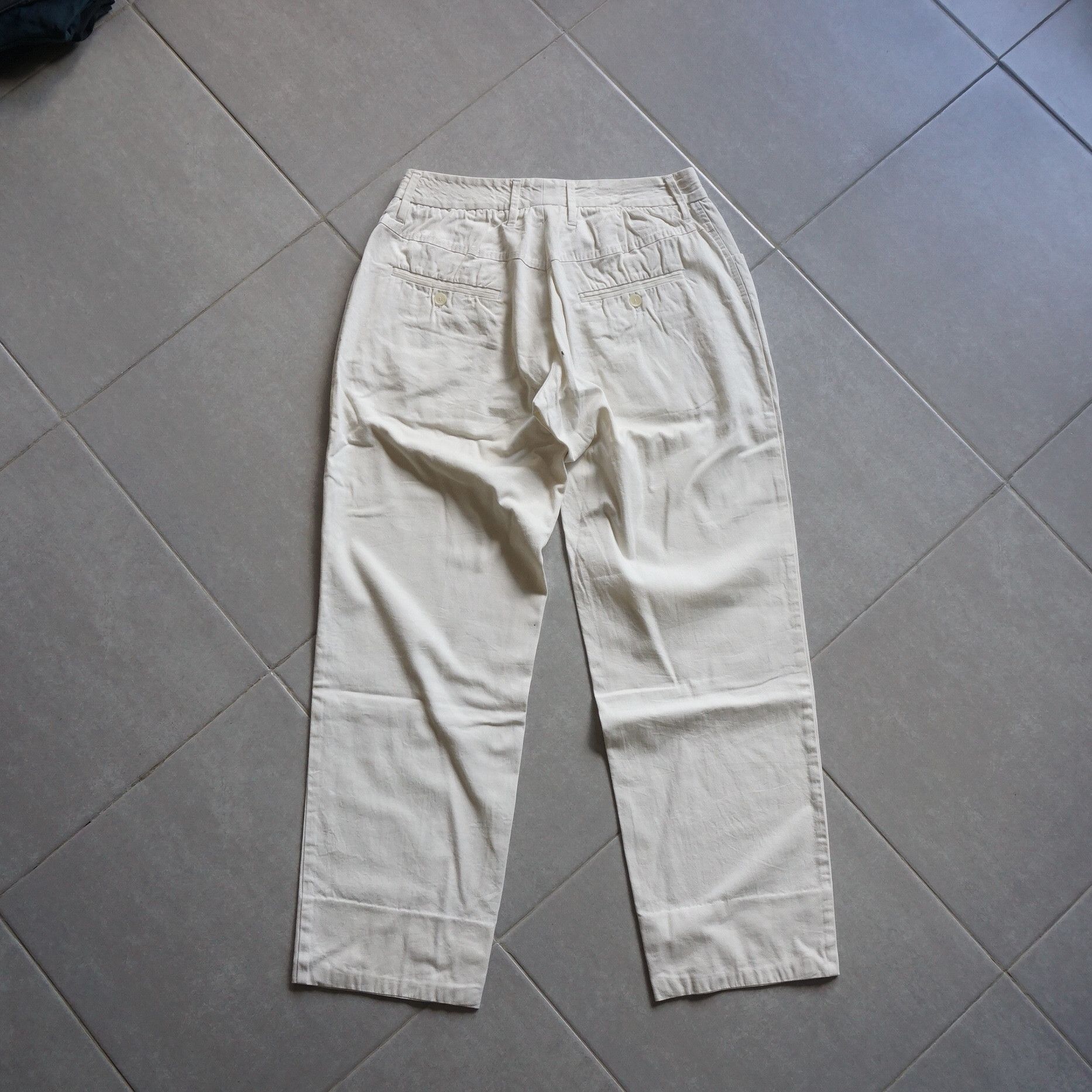 Dolce & Gabbana × Vintage Dolce Gabbana white trouser Size US 30 / EU 46 - 8 Thumbnail