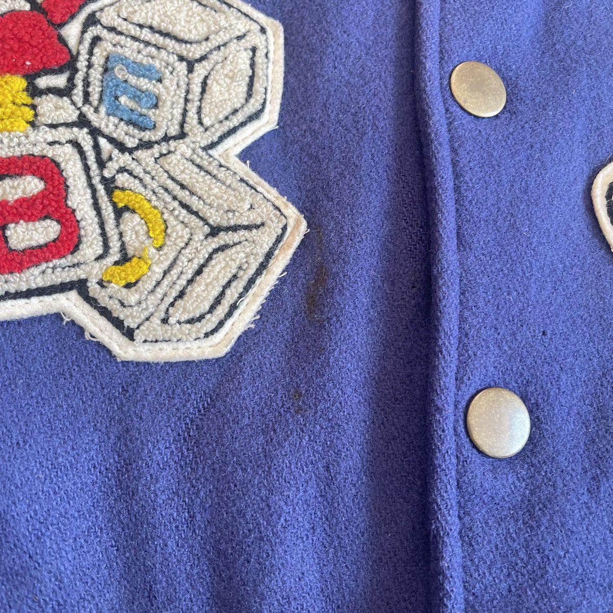 Hysteric Glamour 1980s Louis Marx Toys Wool Varsity Leather Sleeve Jacket Size US M / EU 48-50 / 2 - 9 Thumbnail