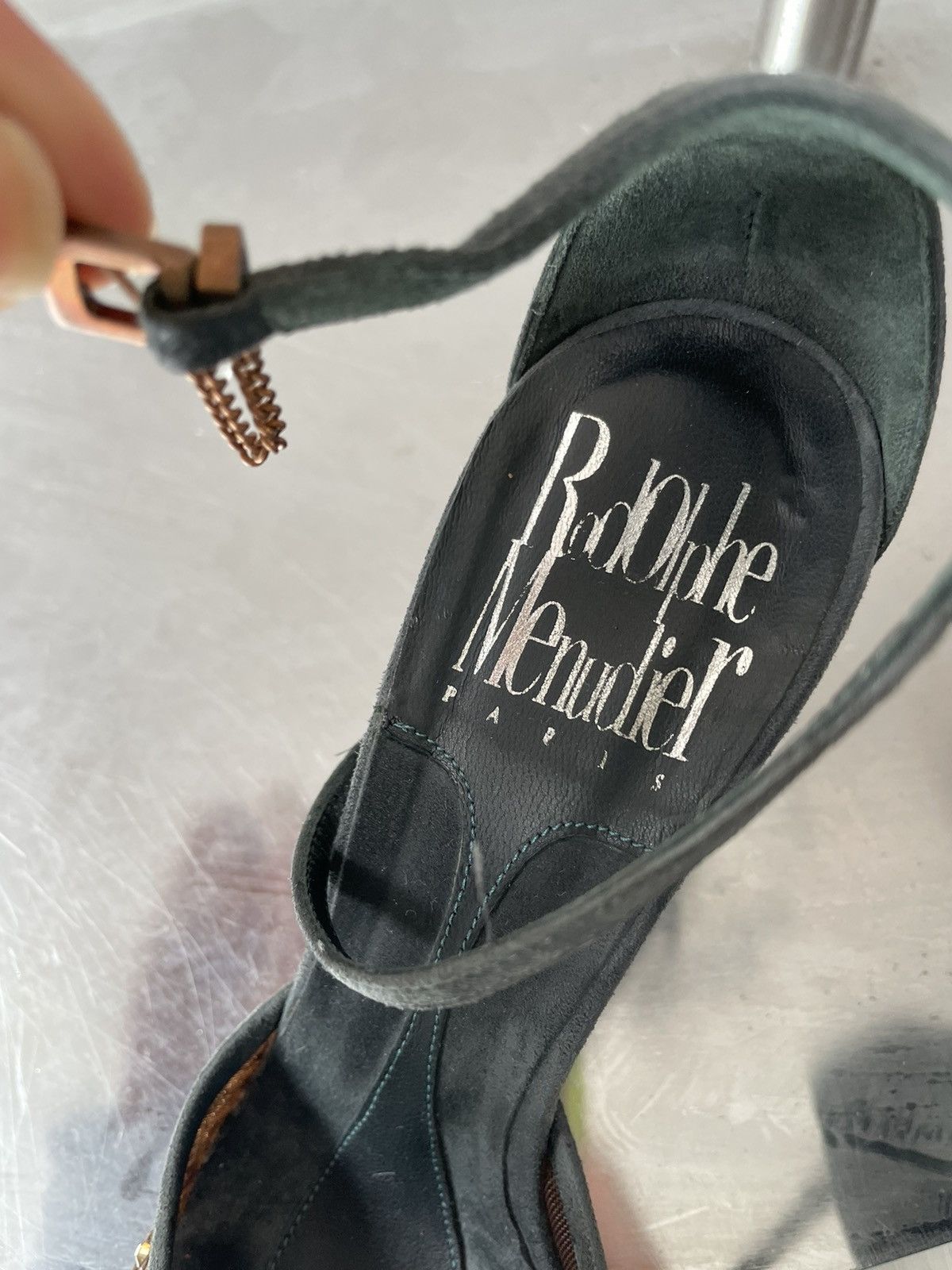 Vintage Rodolphe Menudier mules Size US 6 / IT 36 - 17 Thumbnail