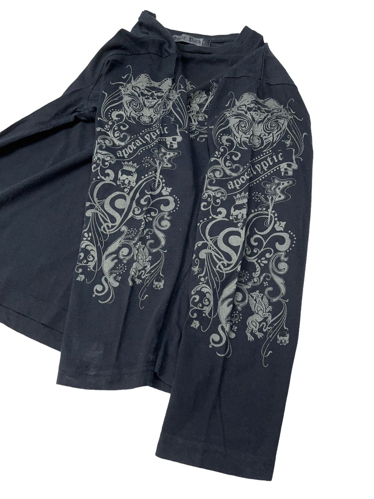 Band Tees y2k Gothic Apocalyptic Stone Park Long Sleeve Shirt Opium Size US M / EU 48-50 / 2 - 4 Thumbnail
