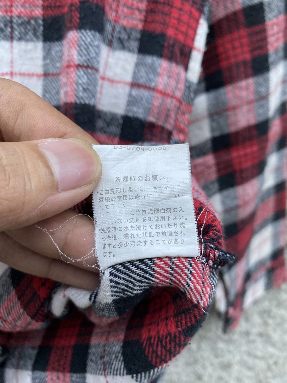 Comme des Garcons Comme Des Garcons x H&M Plaid Shirt Size S / US 4 / IT 40 - 7 Thumbnail