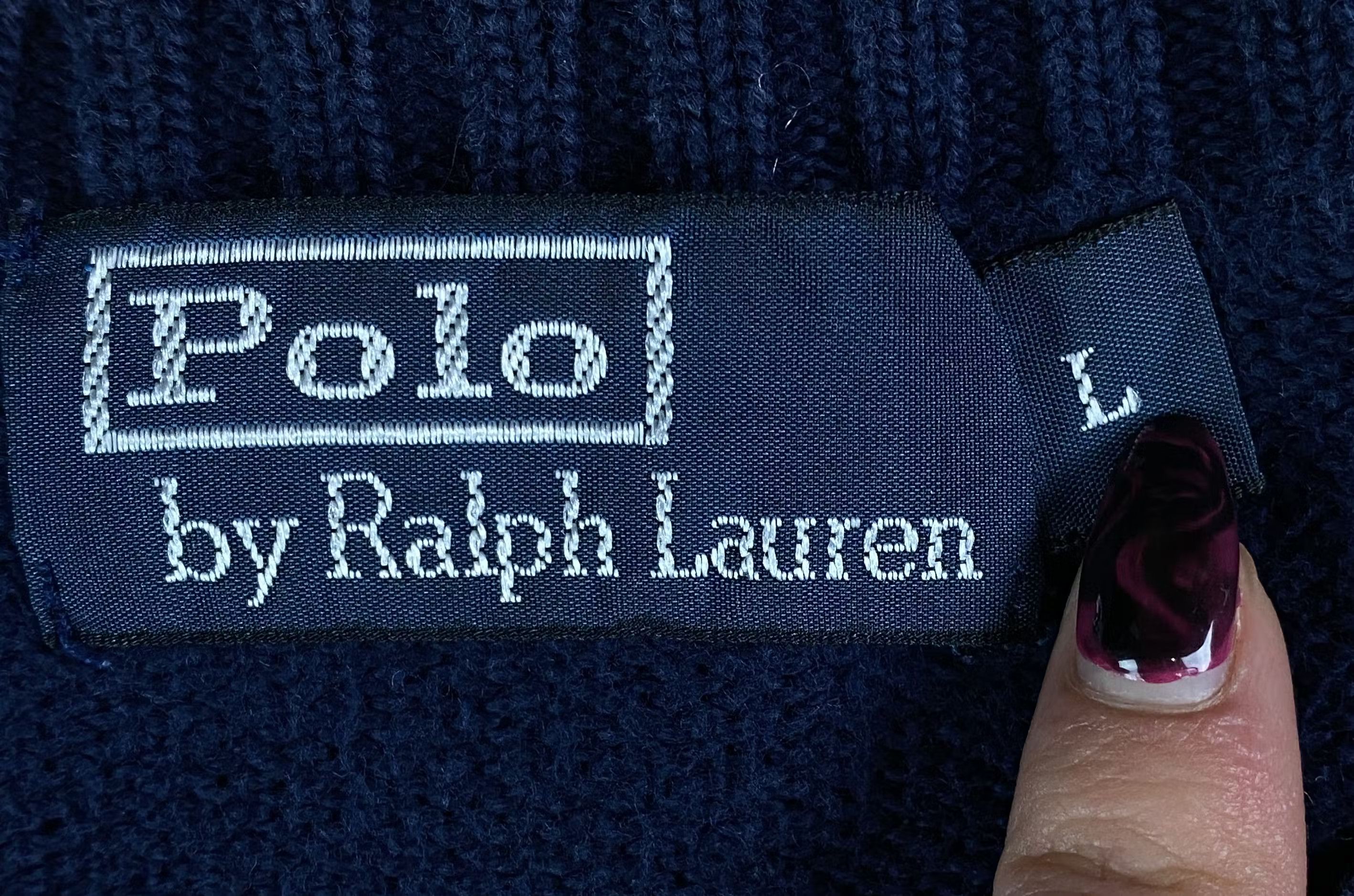 Polo Ralph Lauren × Ralph Lauren × Vintage Mens Sweater Polo Ralph Lauren Vintage Size L Size US L / EU 52-54 / 3 - 4 Thumbnail