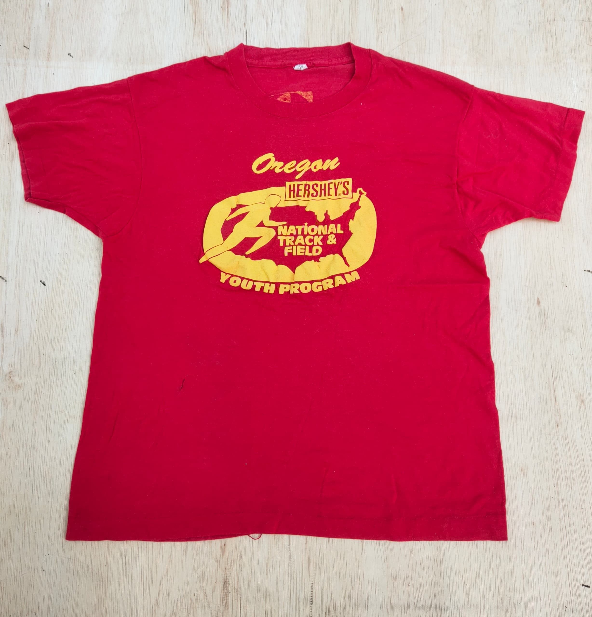 Vintage Hershey’s 1992 National Track & Field T-shirt