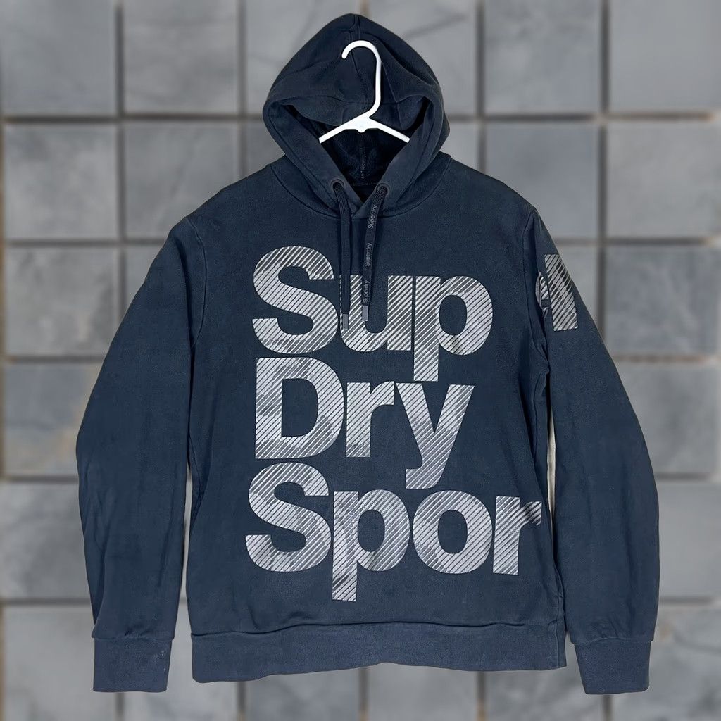 Superdry Superdry Sport Combat 22 Mens L Hoodie Sweatshirt Black Graphic Print Logo Size US L / EU 52-54 / 3 - 1 Thumbnail