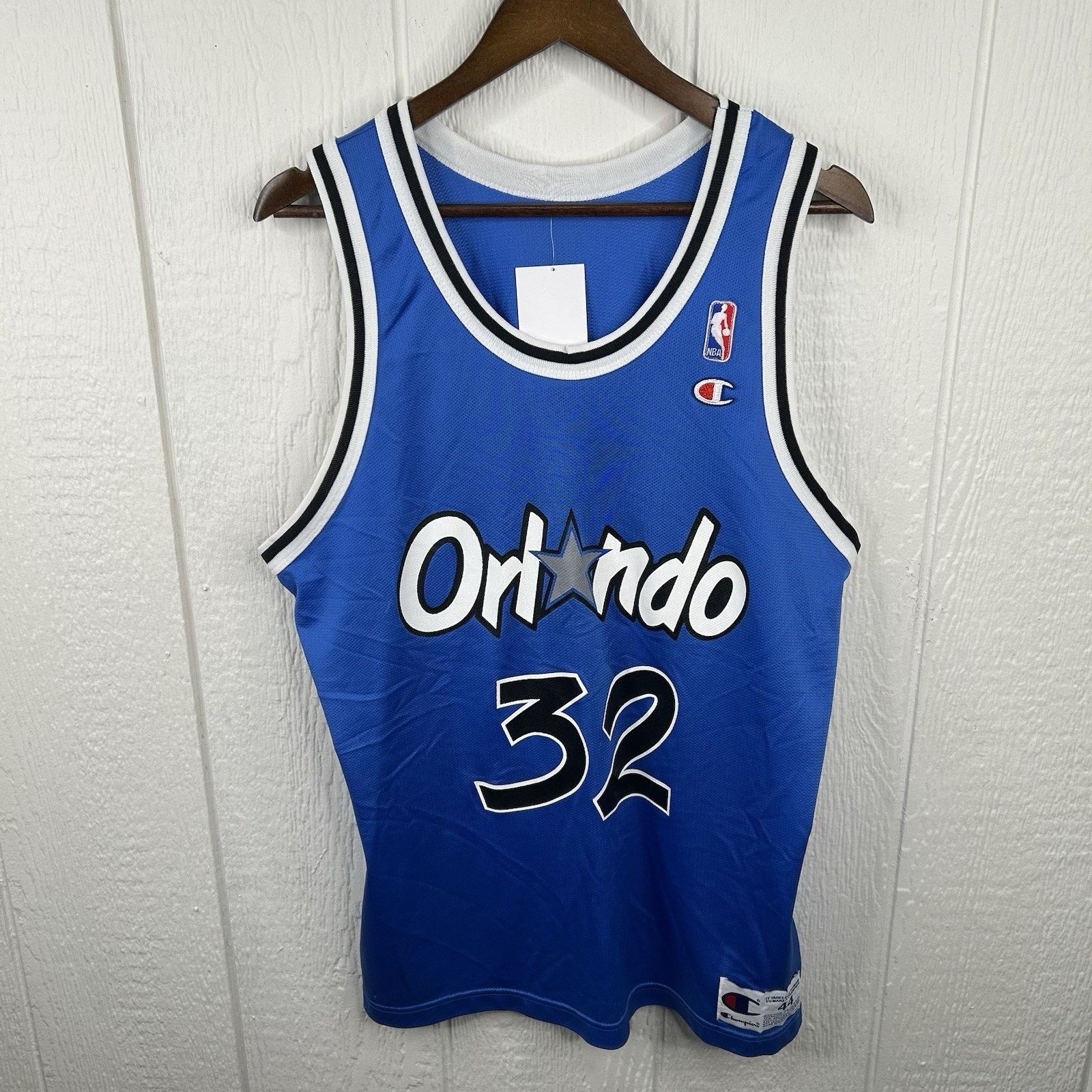 Champion Vintage 90’s Orlando Magic Shaq Jersey Size 44 Size US L / EU 52-54 / 3 - 4 Thumbnail