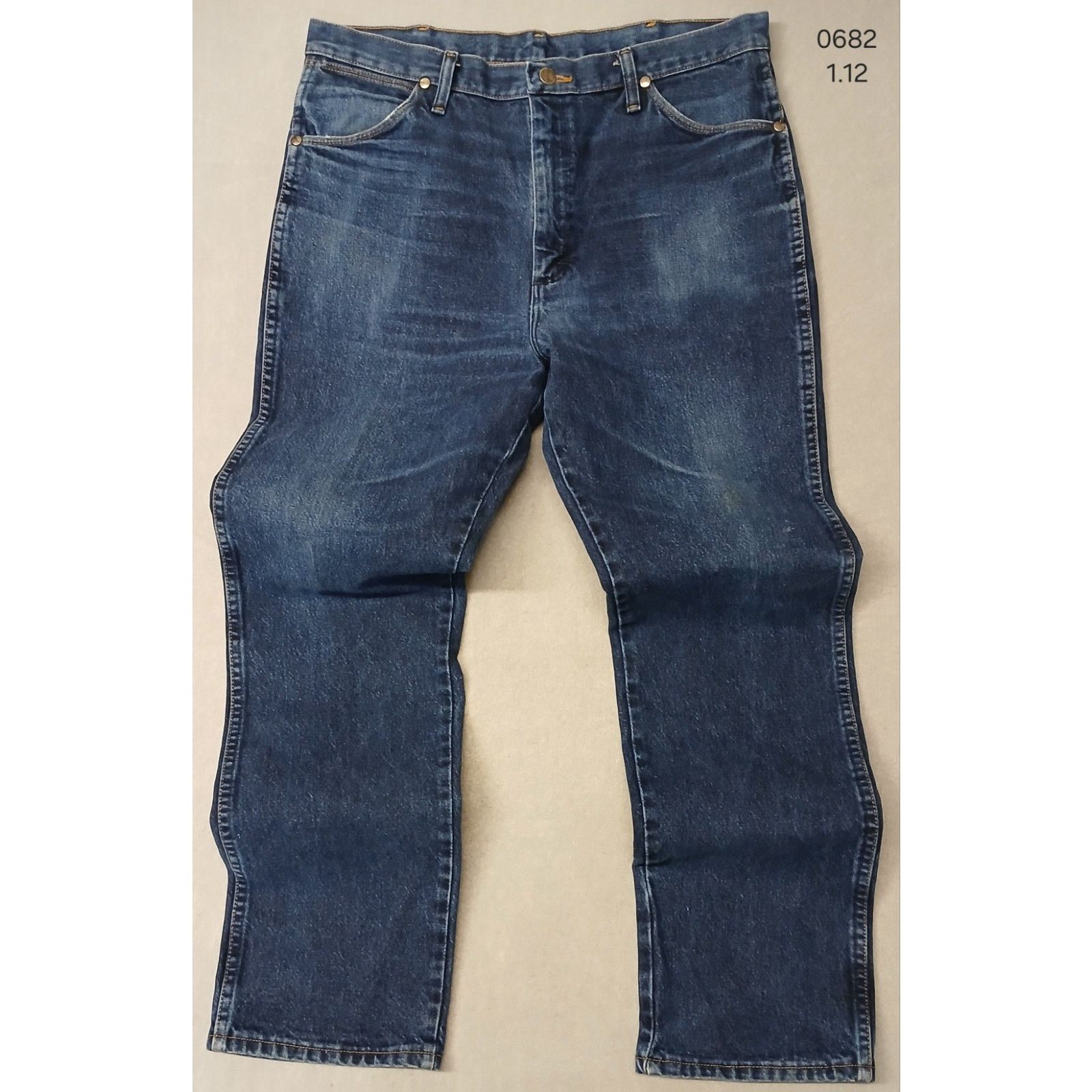 Wrangler Wrangler Jeans Mens (36x32) Blue Denim Sliver 933SEDD Jeans Size US 36 / EU 52 - 1 Thumbnail