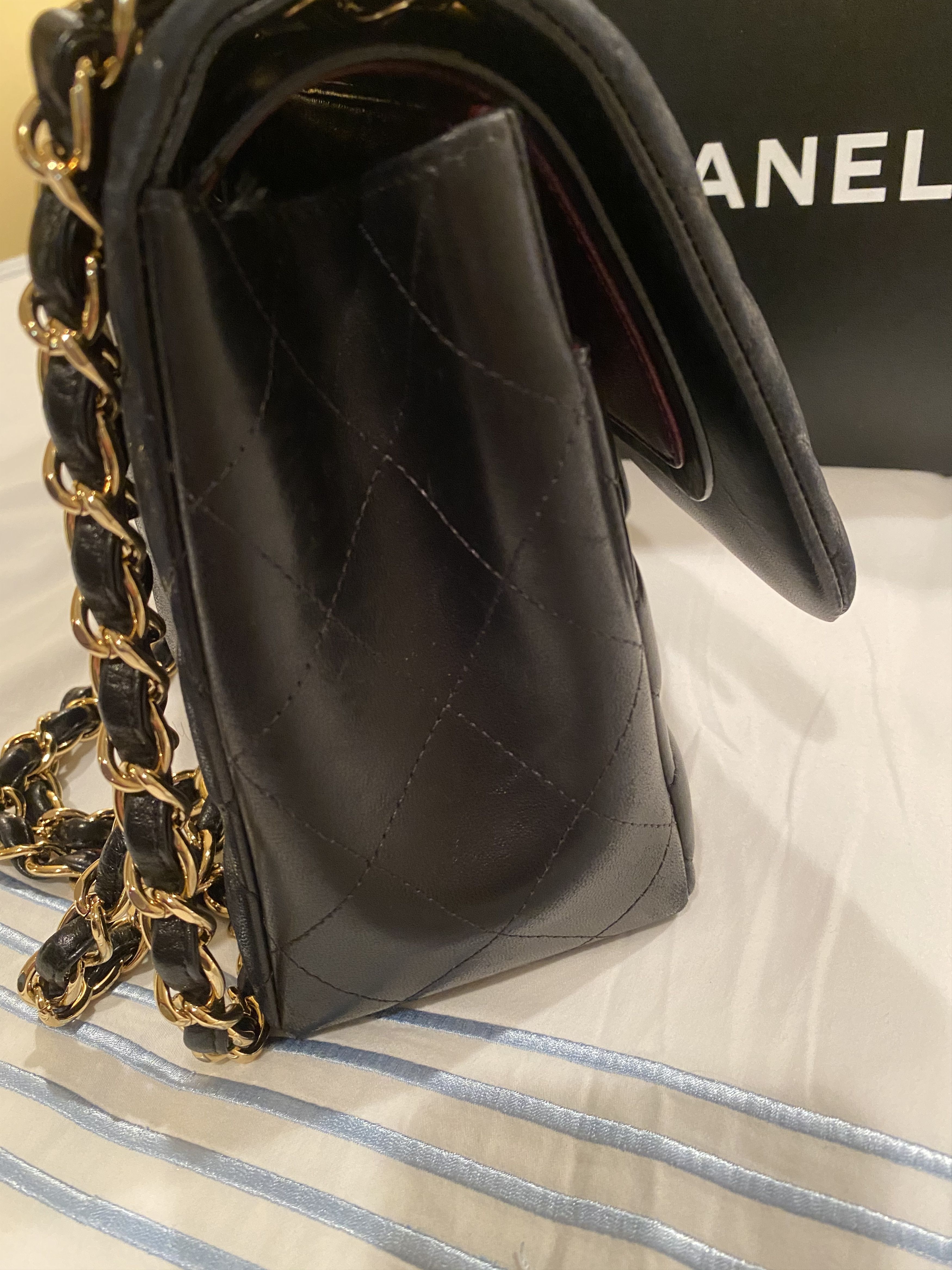 Chanel Chanel Jumbo Double Flap Lambskin, GHW Size ONE SIZE - 5 Thumbnail