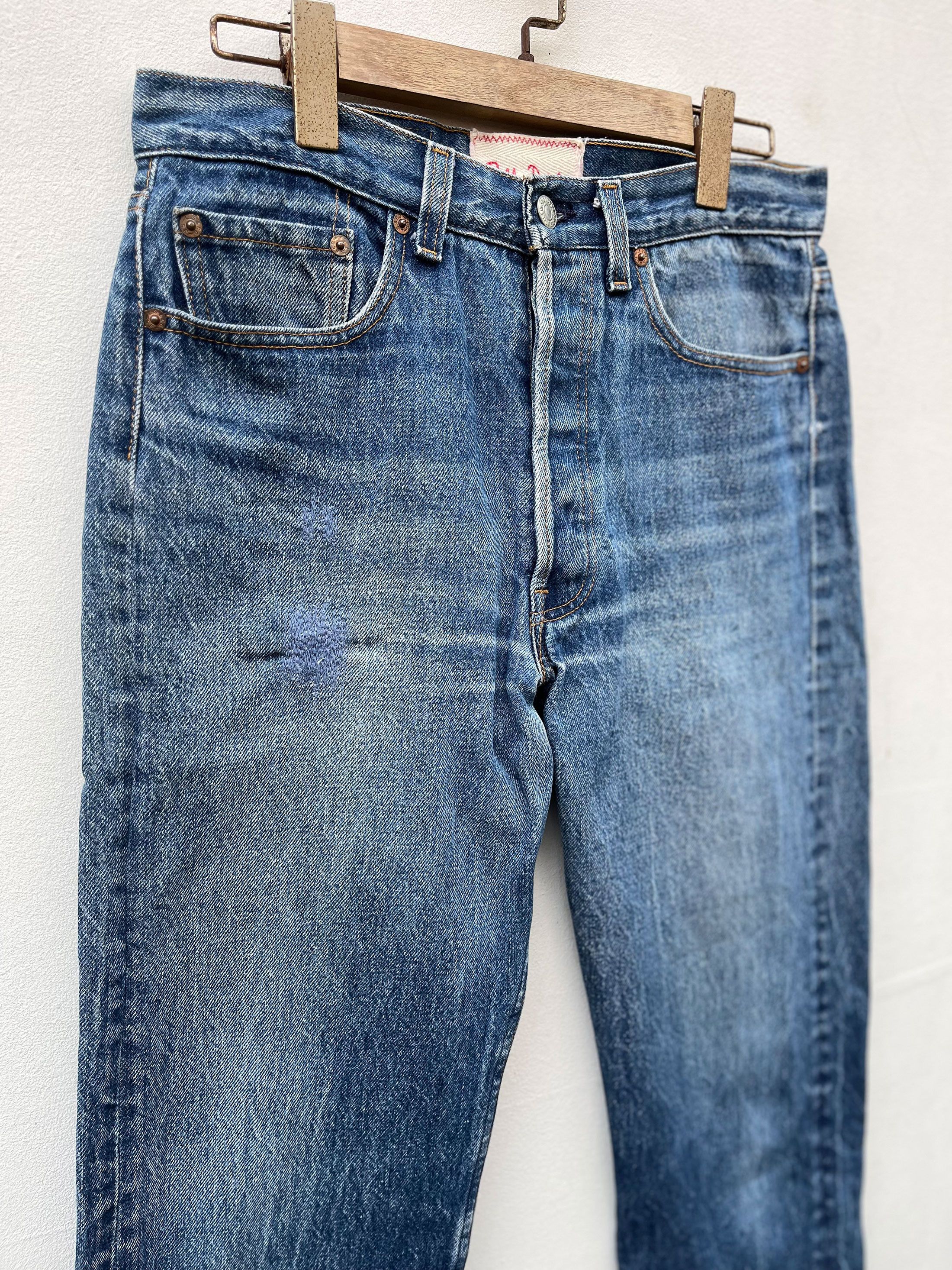 Levi's Vintage Clothing Vintage Levis Usa Cropped Jeans Size US 30 / EU 46 - 2 Thumbnail