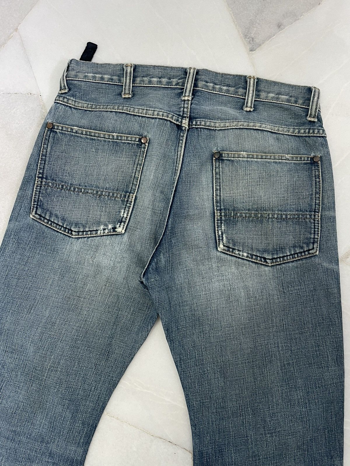 Japanese Brand Wjk curved banana flare jeans Size US 30 / EU 46 - 4 Thumbnail