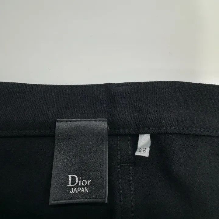 Dior Dior Dior Slim Fit Black Denim Pants for Men 0079-2507 Size US 29 - 4 Thumbnail