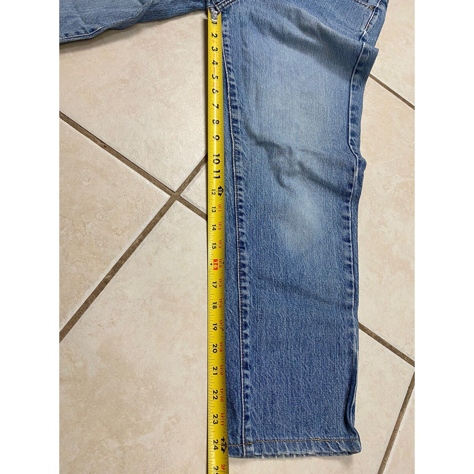 Banana Republic VTG Banana Republic Jeans High-Rise Straight Leg Button Fly Size 28" / US 6 / IT 42 - 6 Thumbnail