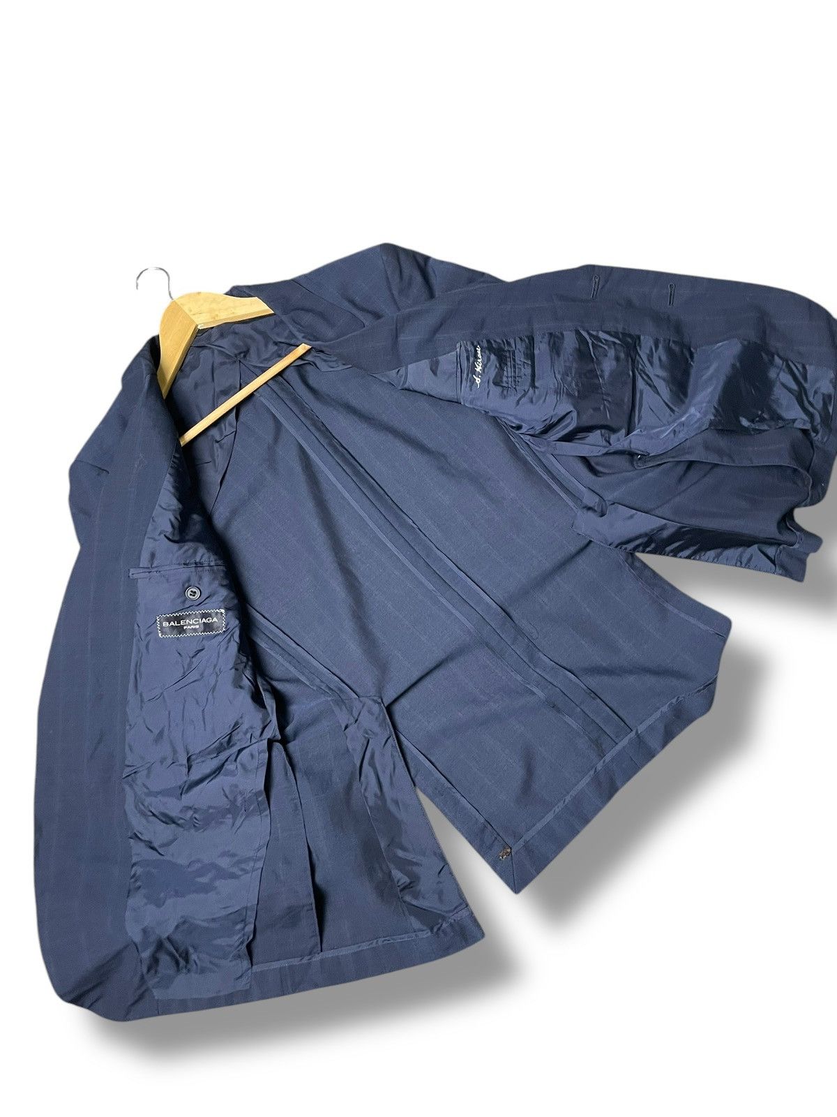 Balenciaga × Japanese Brand × Vintage Vintage Balenciaga Paris Outerwear Coat (71) Size US S / EU 44-46 / 1 - 10 Thumbnail
