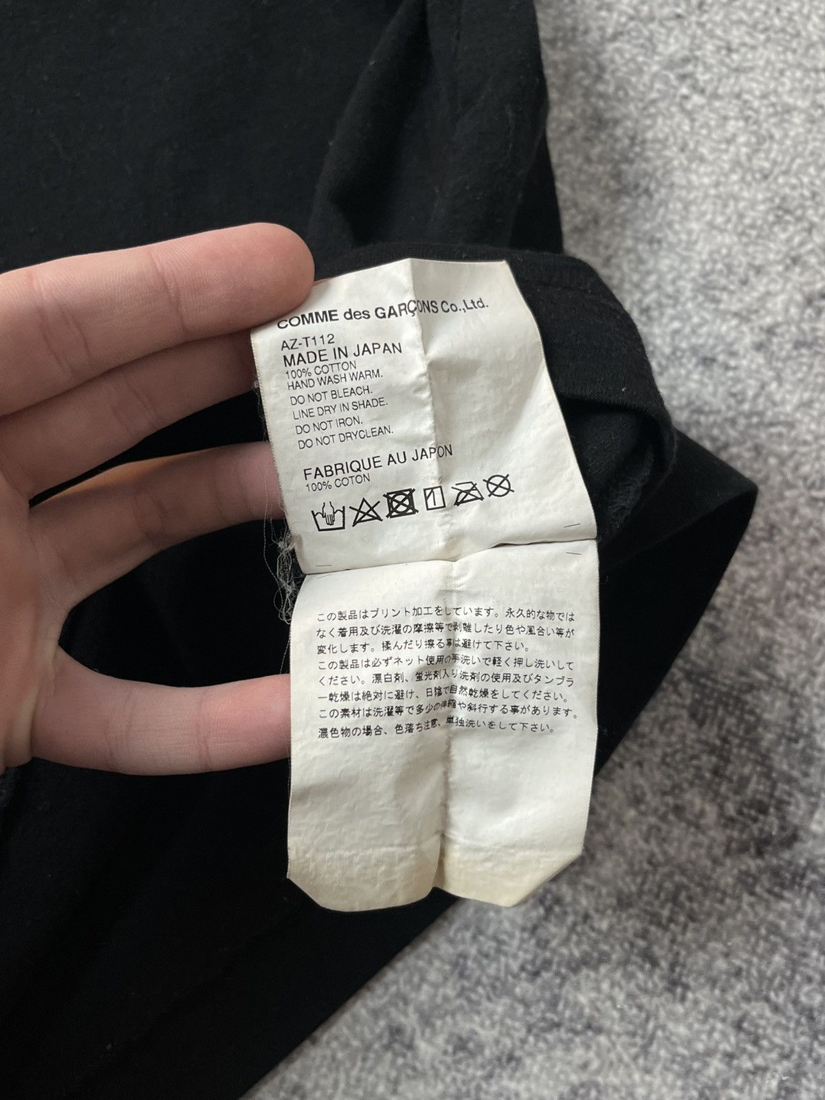 Comme des Garcons 🔥00'S COMME des GARÇONS PLAY VINTAGE T-SHIRT Y2K TEE Size US L / EU 52-54 / 3 - 7 Thumbnail