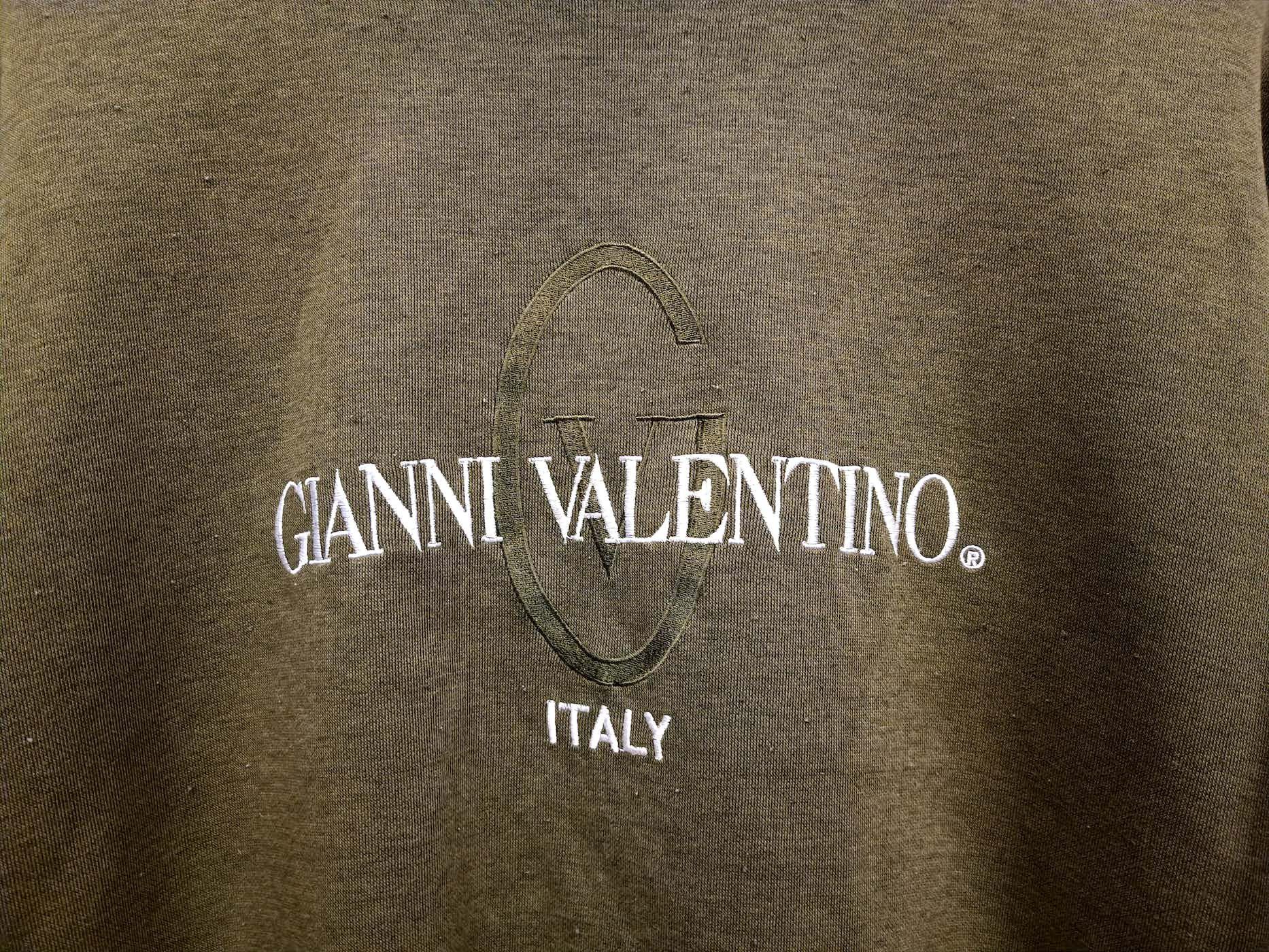 Gianni Valentino vintage sweatshirt Gianni Valentino big logo Size US M / EU 48-50 / 2 - 2 Thumbnail