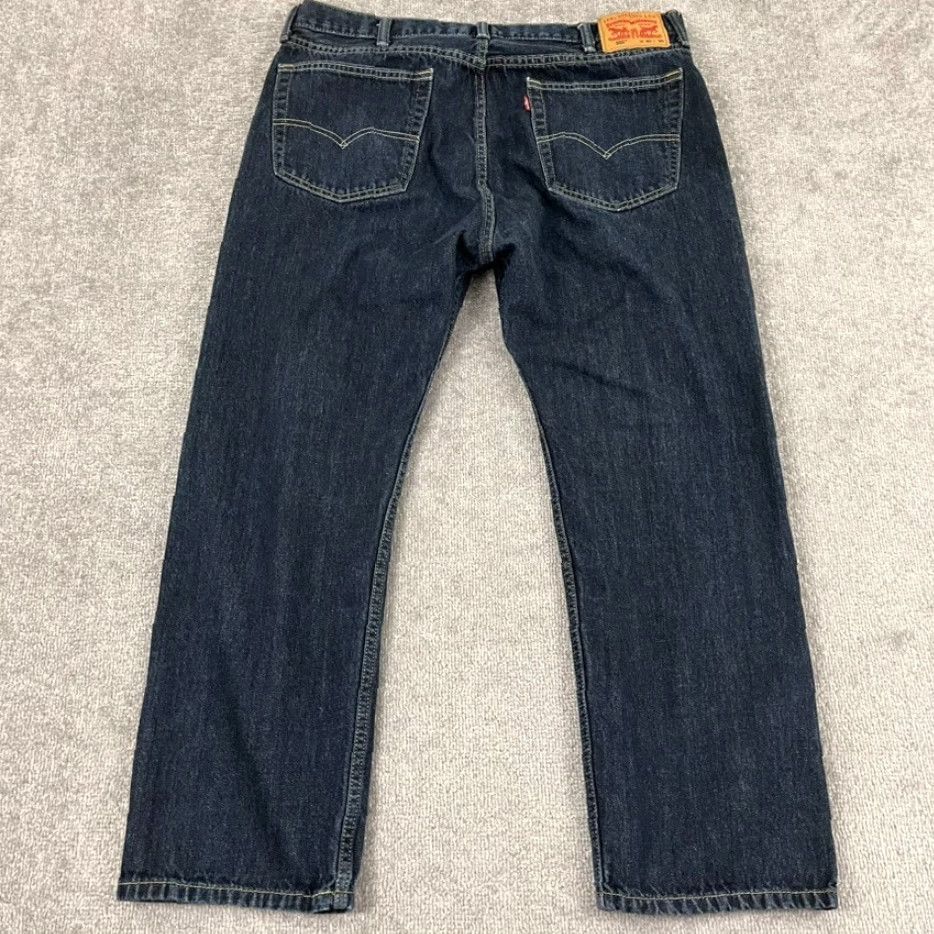 Levi's VINTAGE Levi's 505 Jeans Mens 38 x 28 Straight Leg Denim Cotton Casual Classic Size US 38 / EU 54 - 2 Thumbnail
