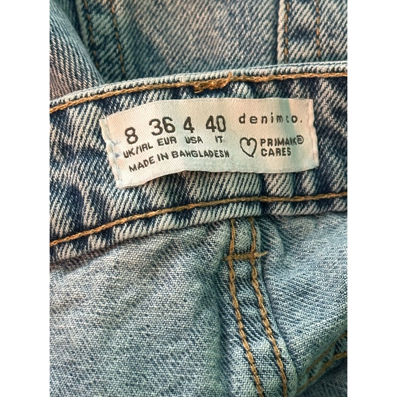 Denim & Co. Denim Co blue cuffed high waist jean shorts size 4 Size 27" / US 4 / IT 40 - 3 Thumbnail
