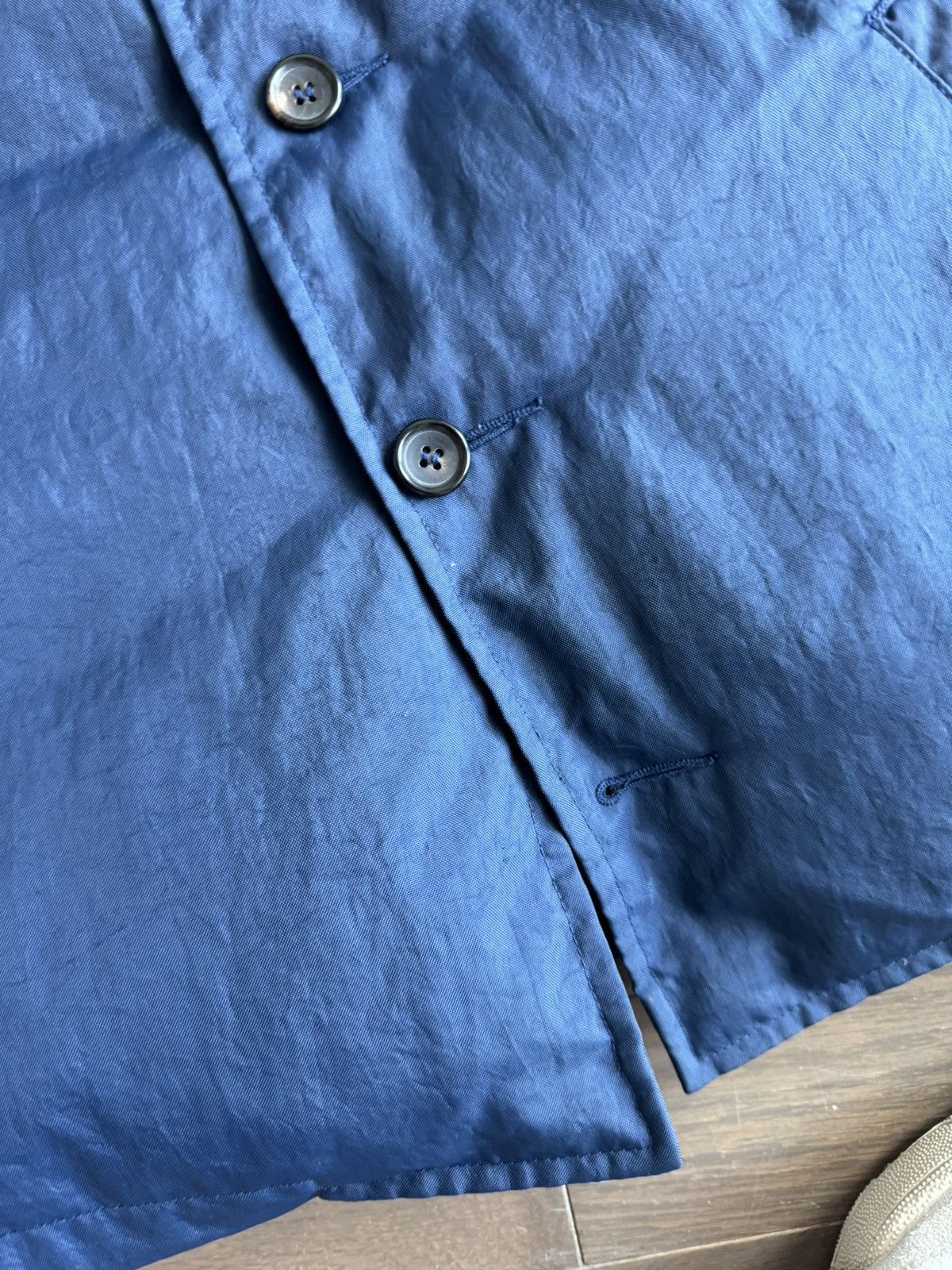 Comme des Garcons Navy Comme Des Garçons Shirt down puffer vest Size US S / EU 44-46 / 1 - 4 Thumbnail